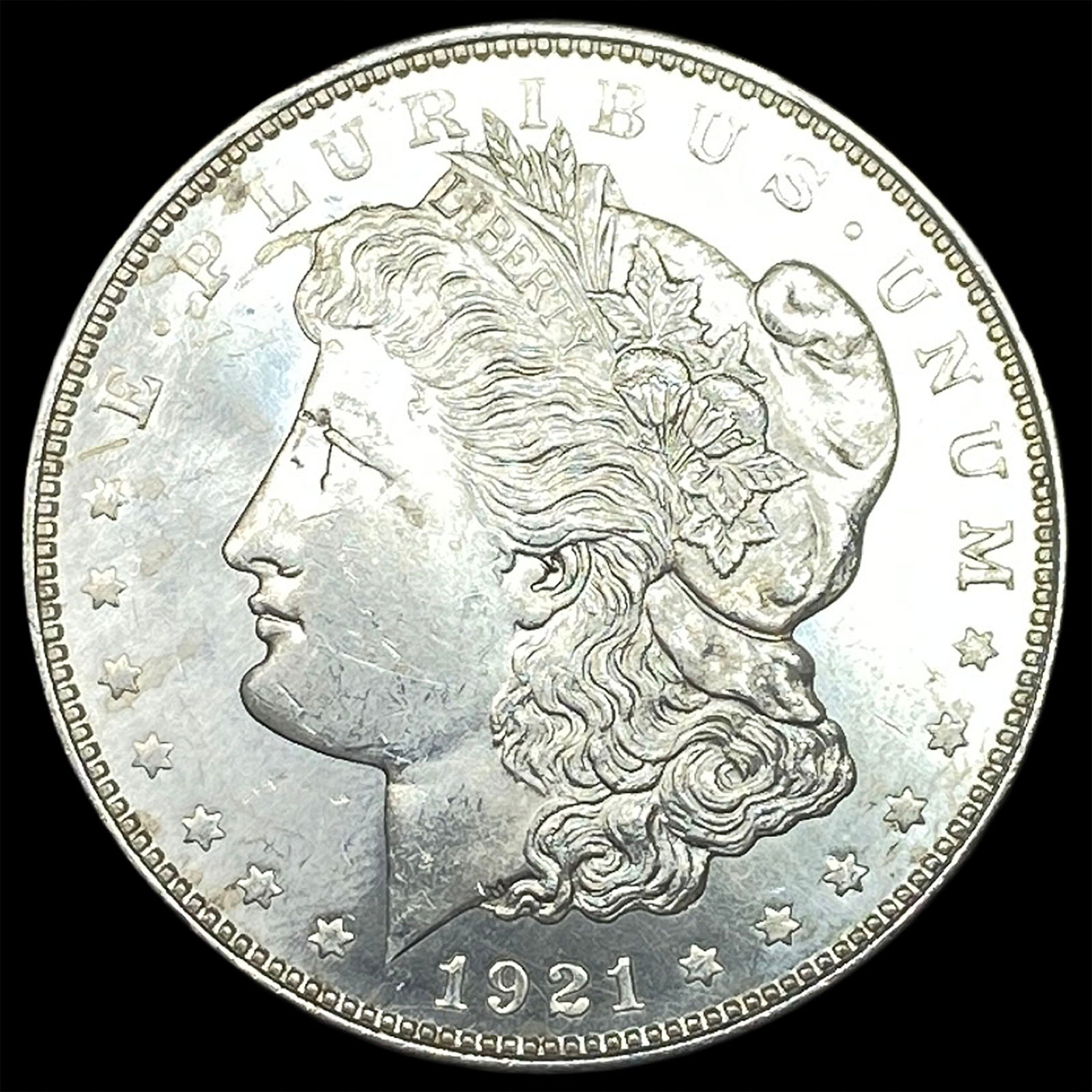 1921 Silver Morgan Dollar UNCIRCULATED: 1921 Silver Morgan Dollar UNCIRCULATED