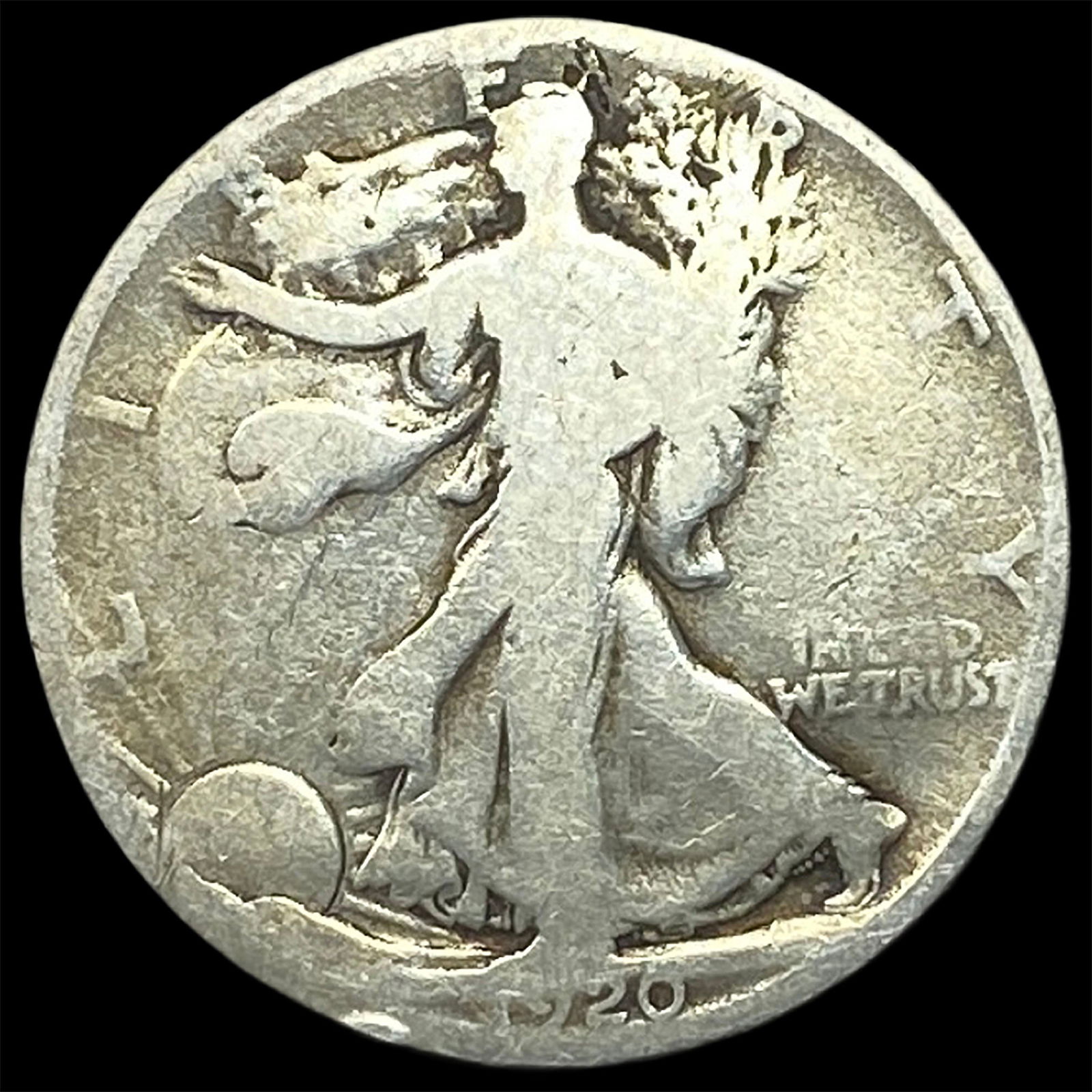 1920 Walking Liberty Half Dollar NICELY CIRCULATED (1 of 2)