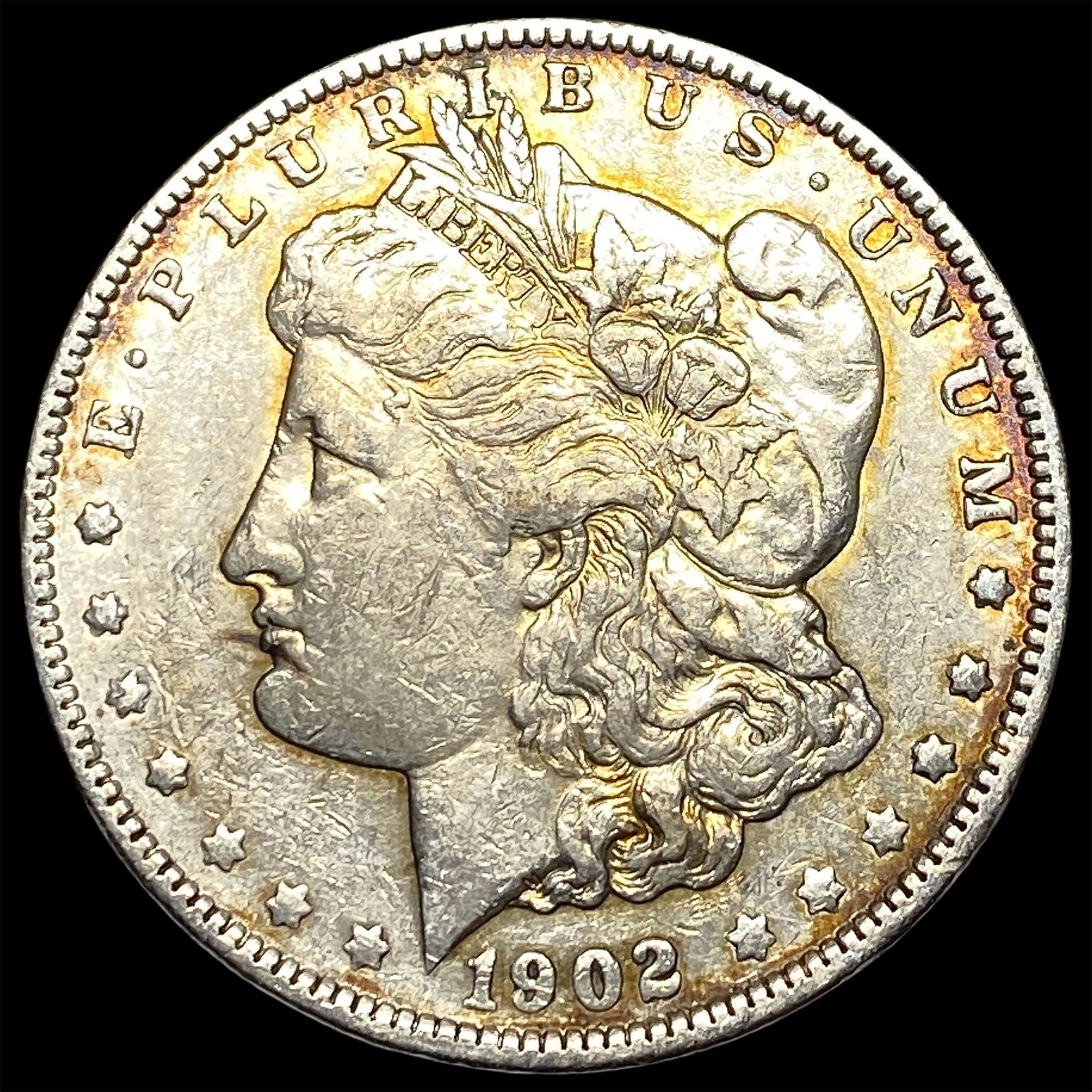 1902-S Silver Morgan Dollar NEARLY UNCIRCULATED: 1902-S Silver Morgan Dollar NEARLY UNCIRCULATED