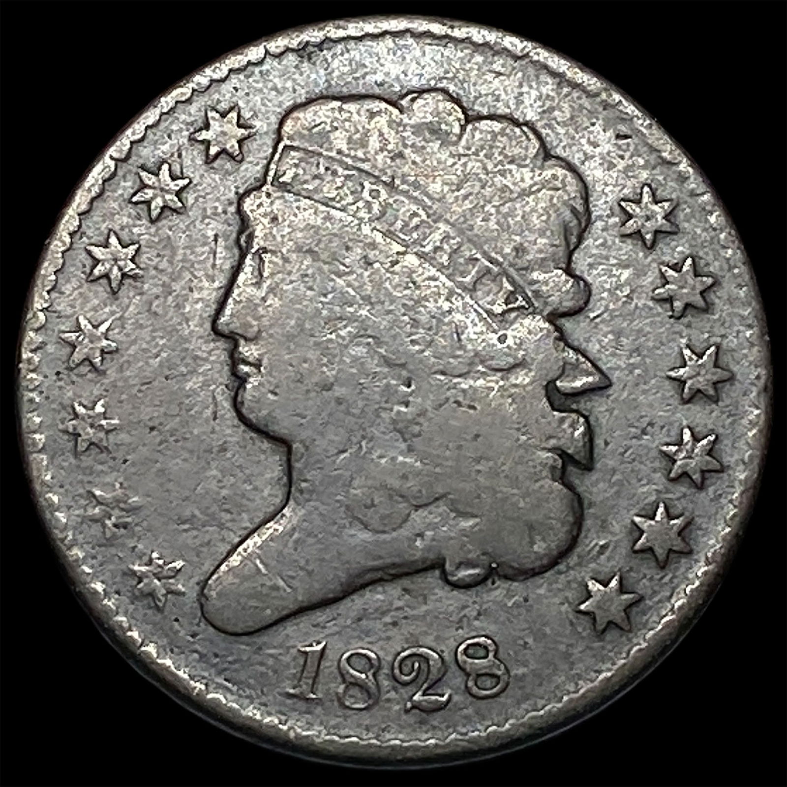 1828 Classic Head Half Cent NICELY CIRCULATED (1 of 2)