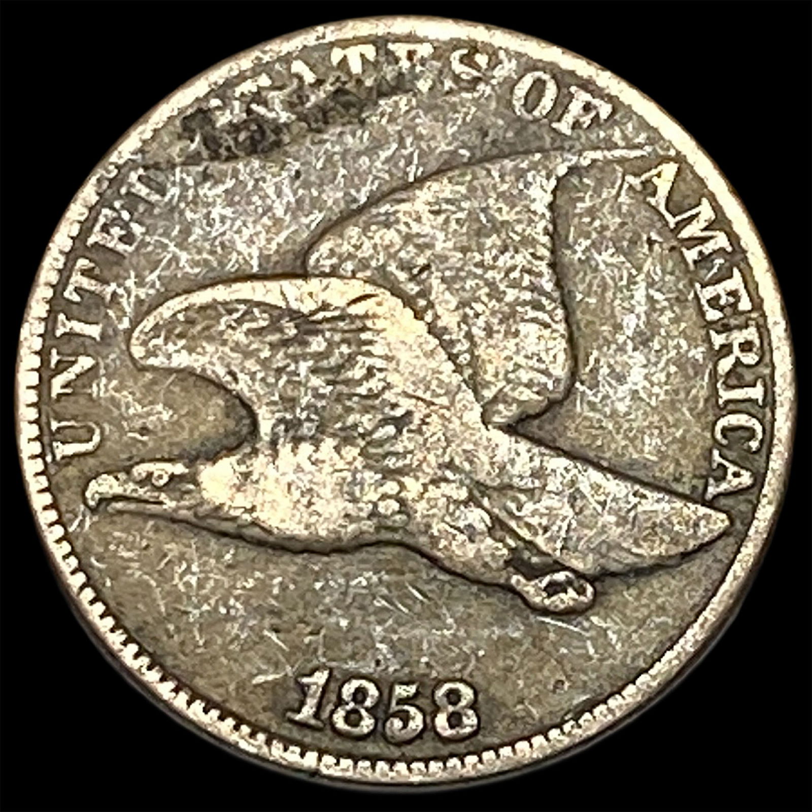 1858 Flying Eagle Cent HIGH GRADE (1 of 2)