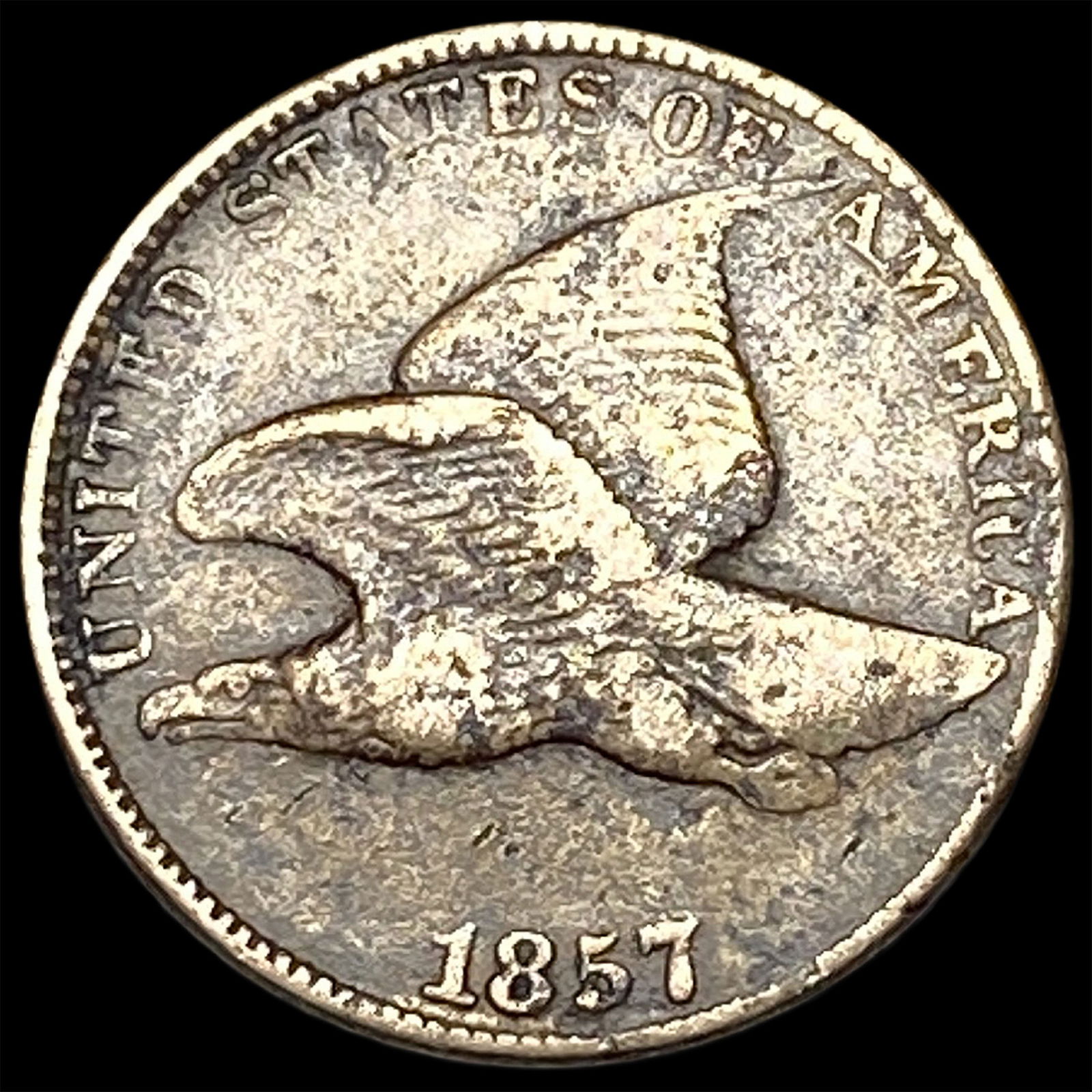 1857 Flying Eagle Cent HIGH GRADE (1 of 2)