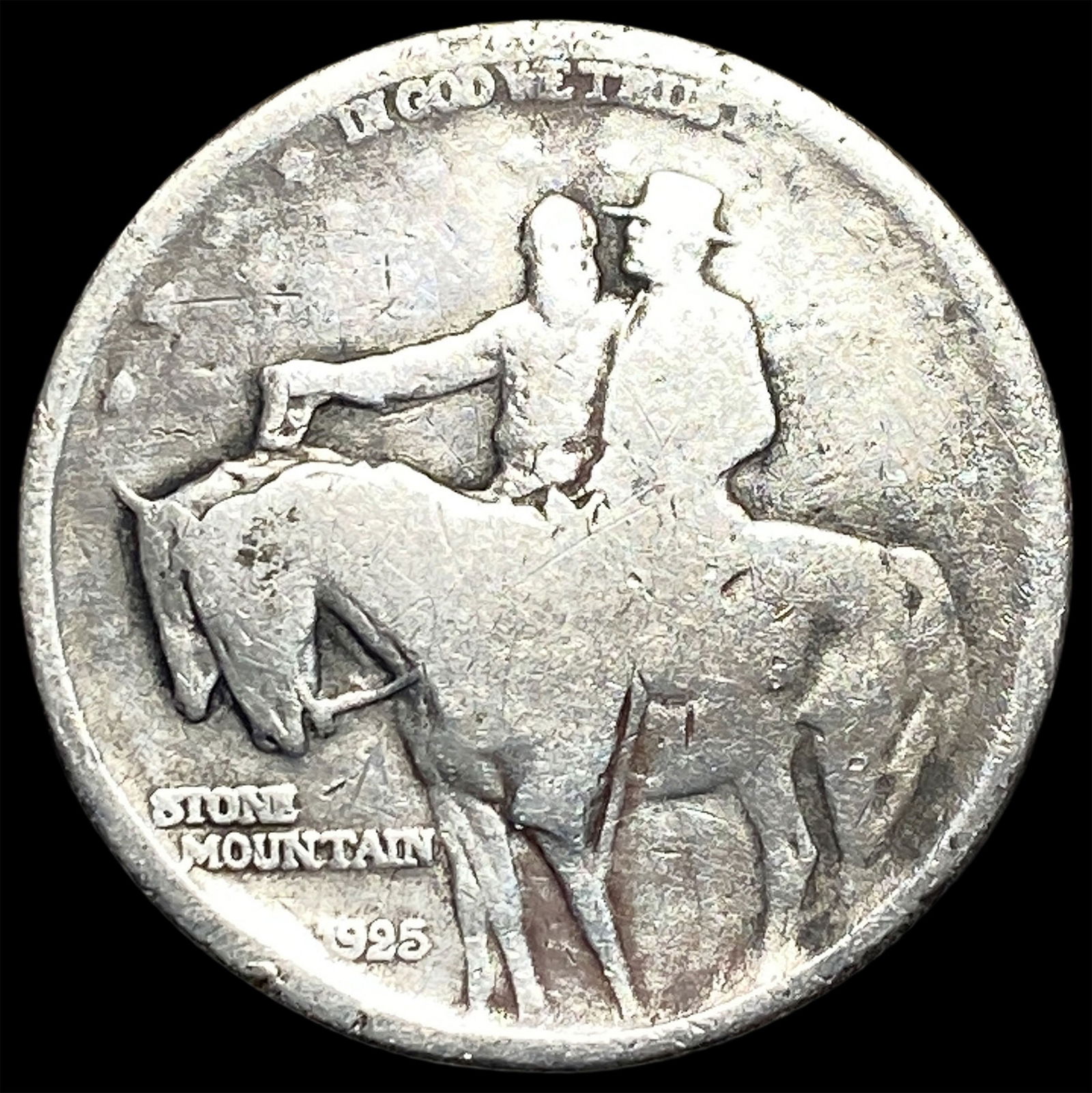 1925 Stone Mountain Silver Half Dollar HIGH GRADE: 1925 Stone Mountain Silver Half Dollar HIGH GRADE