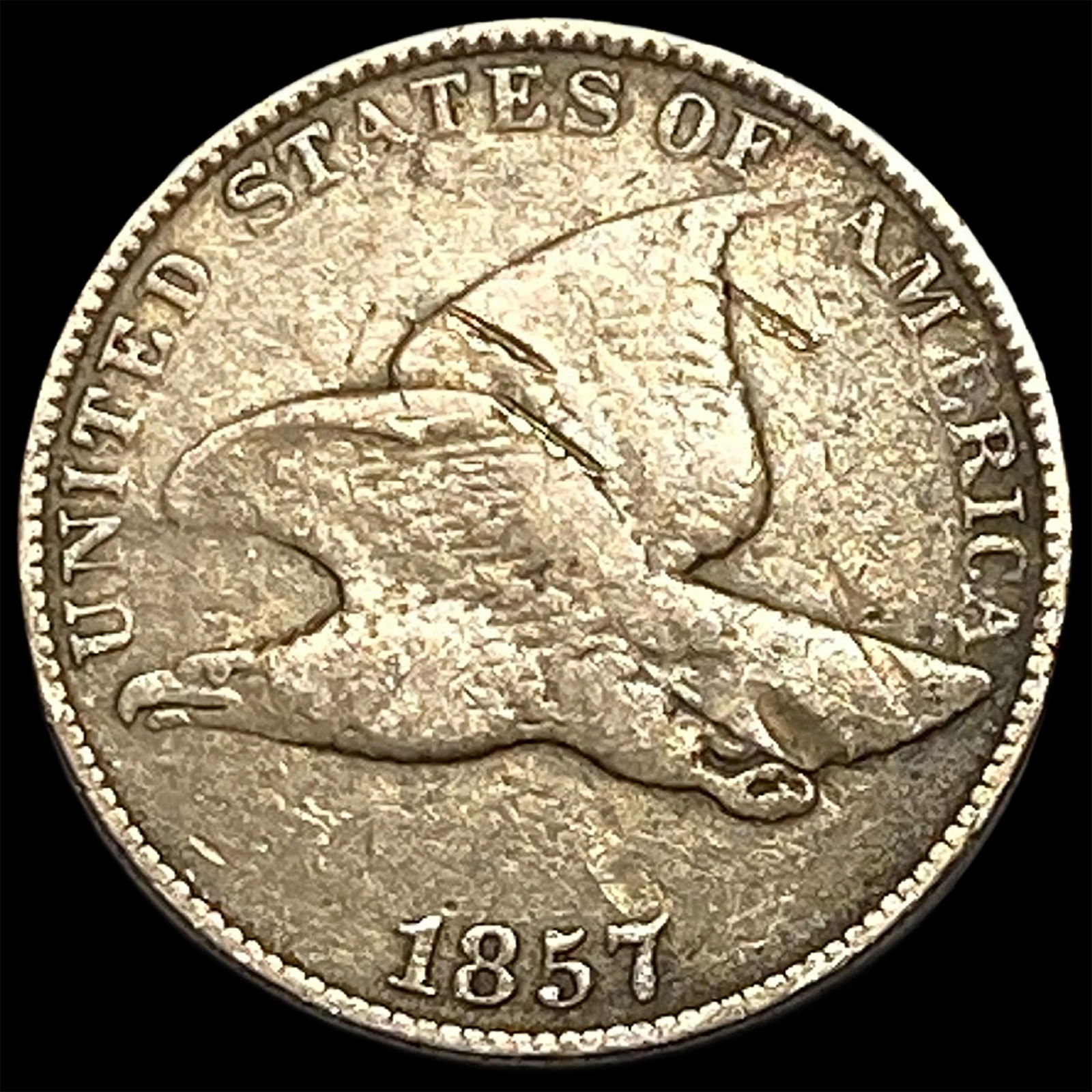 1857 Flying Eagle Cent HIGH GRADE (1 of 2)