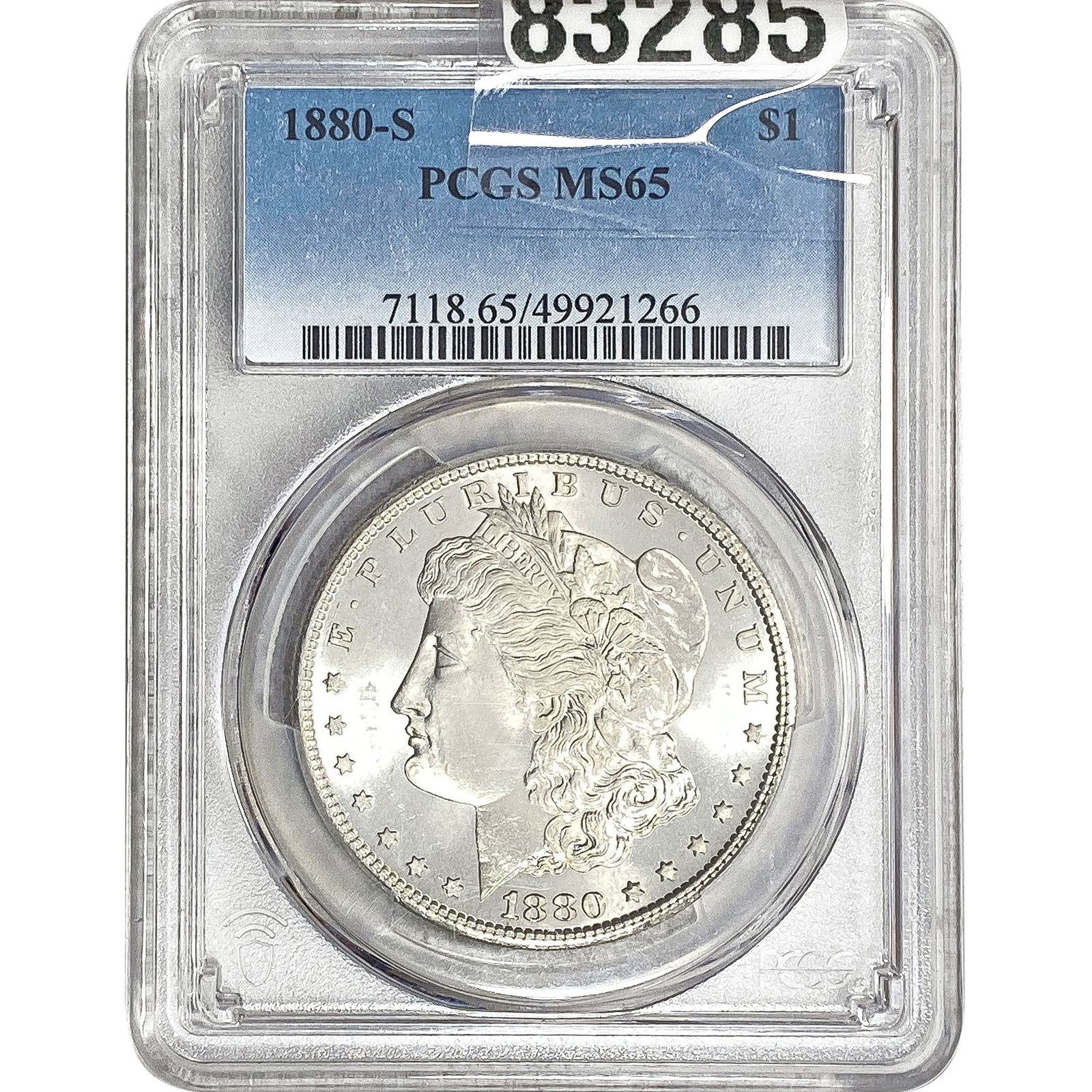 1880-S Morgan Silver Dollar PCGS MS65 (1 of 2)