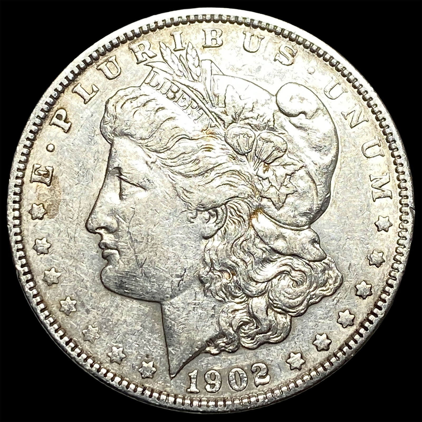 1902 Morgan Silver Dollar NEARLY UNCIRCULATED (1 of 2)