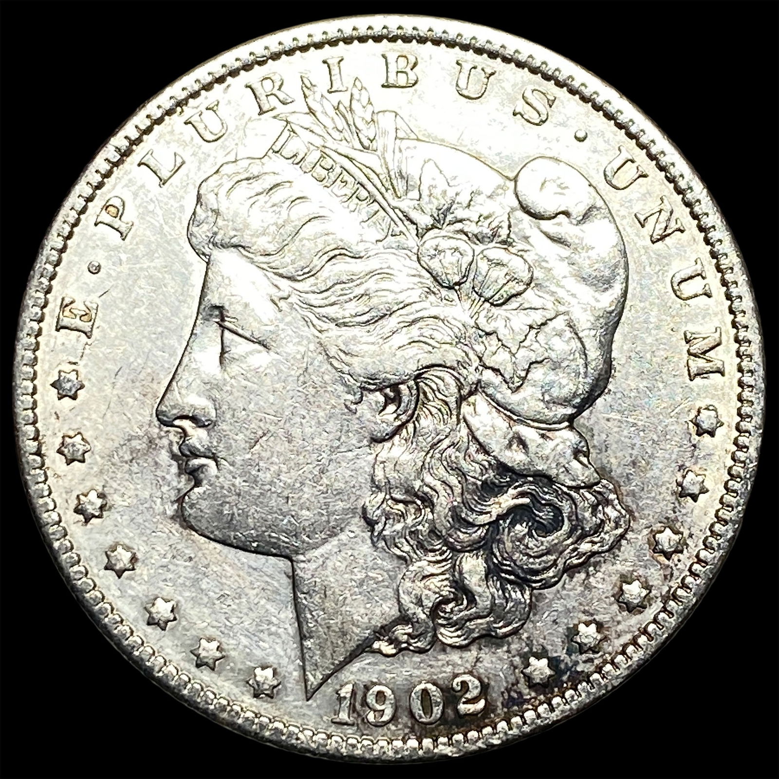 1902-O Silver Morgan Dollar NEARLY UNCIRCULATED: 1902-O Silver Morgan Dollar NEARLY UNCIRCULATED