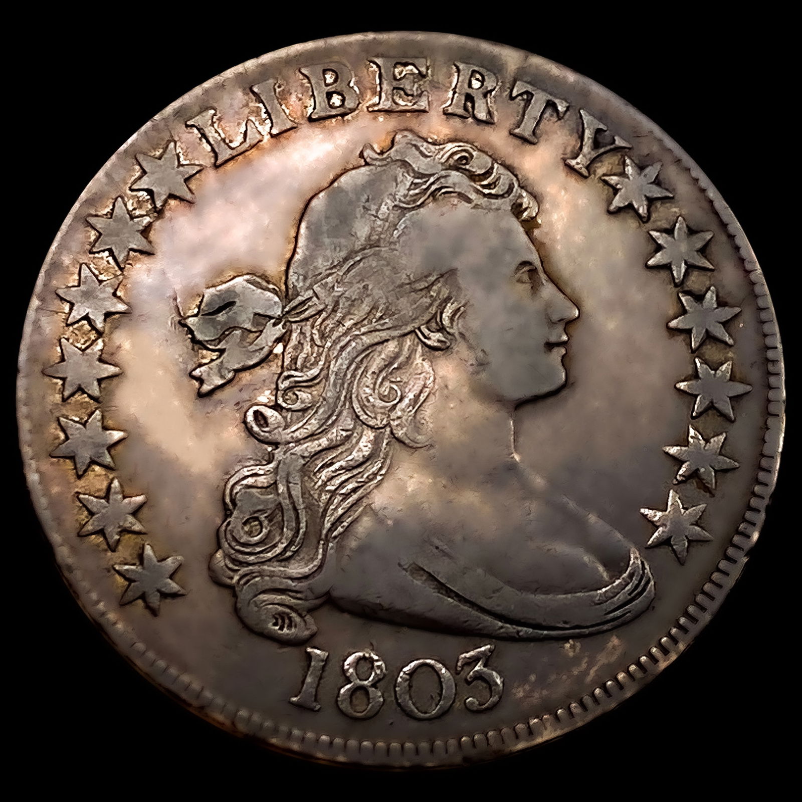 1803 Draped Bust Half Dollar (1 of 2)