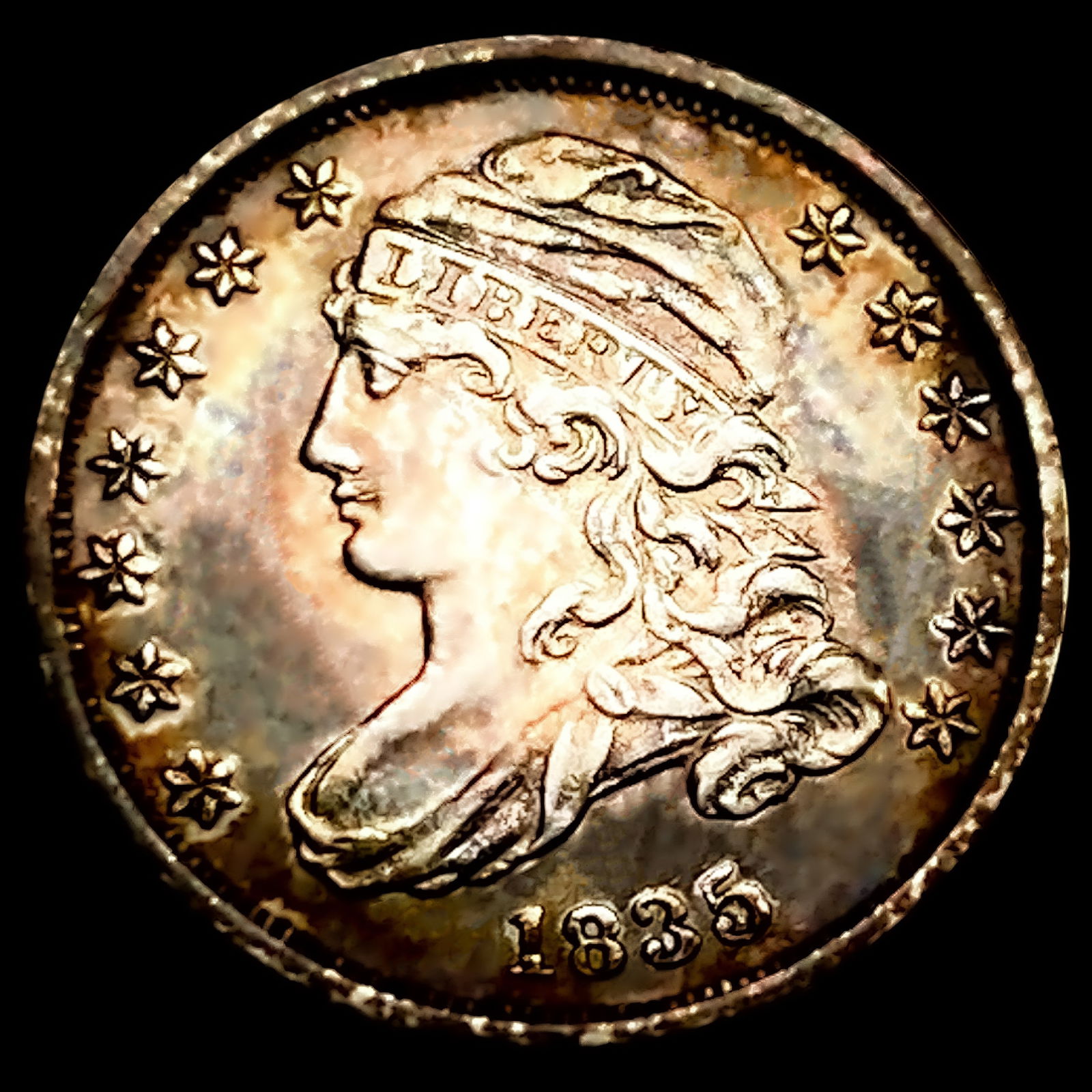 1835 Capped Bust Dime (1 of 2)