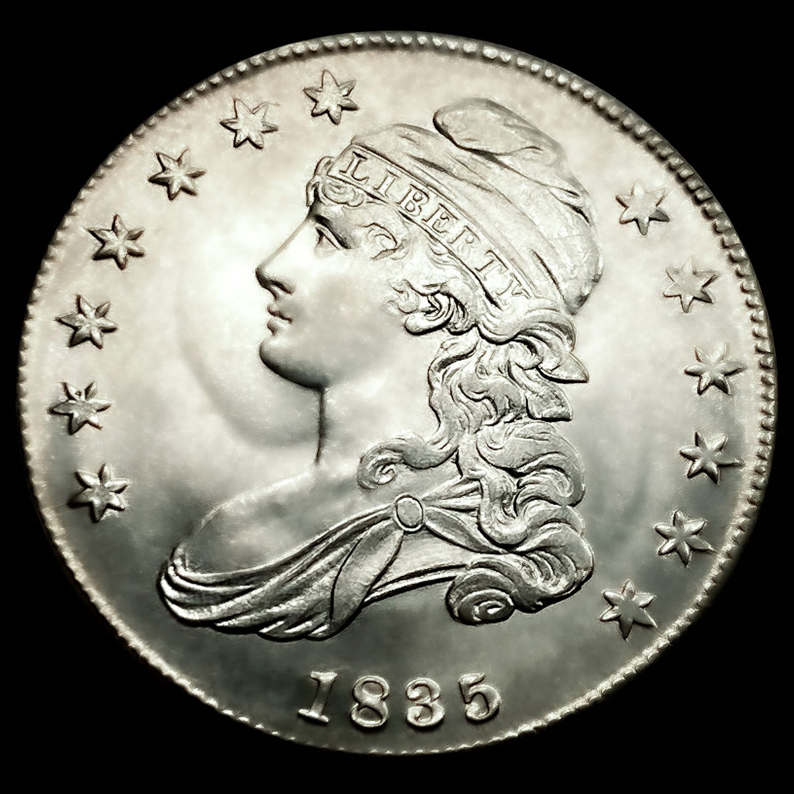1835 Capped Bust Half Dollar (1 of 2)