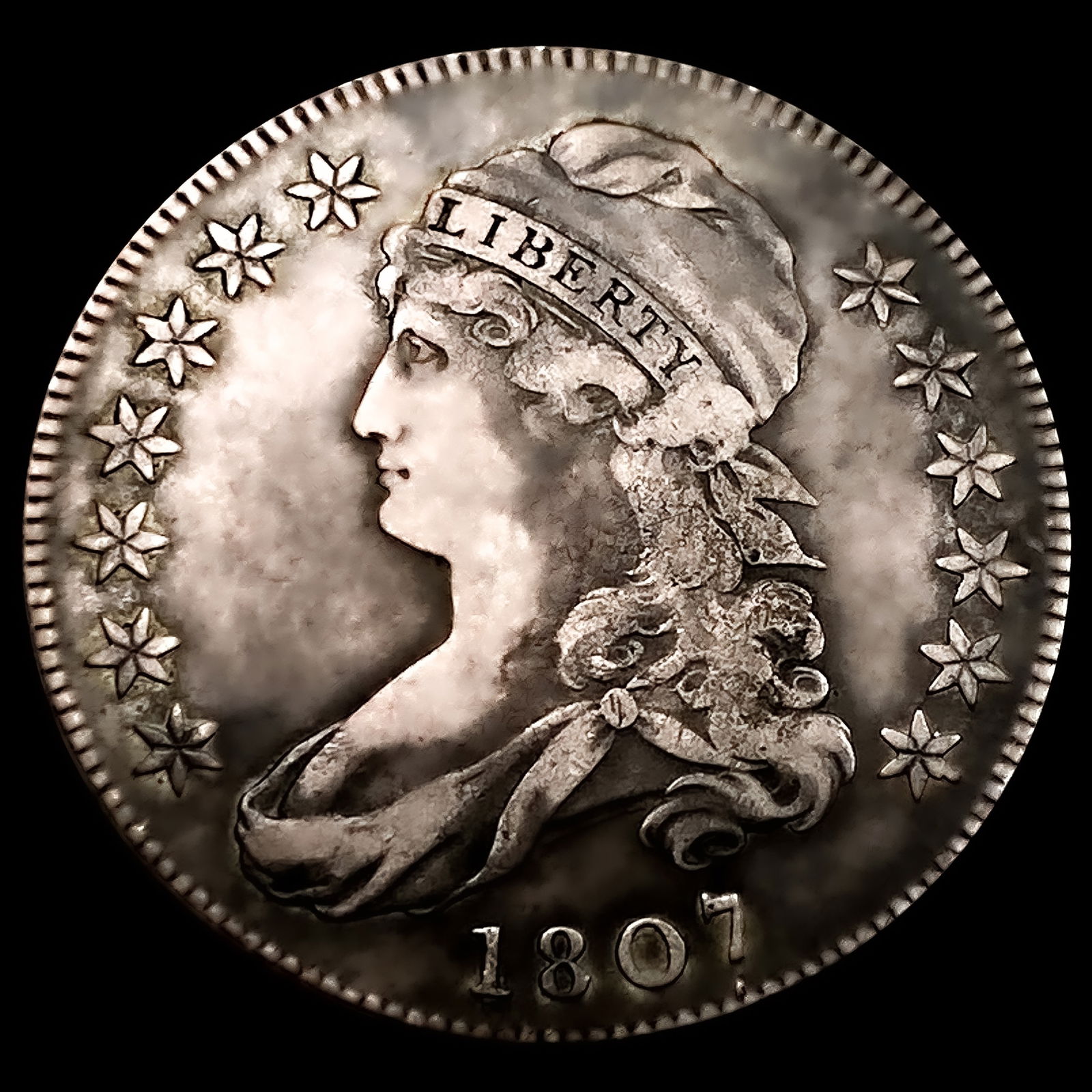 1807 Capped Bust Half Dollar (1 of 2)