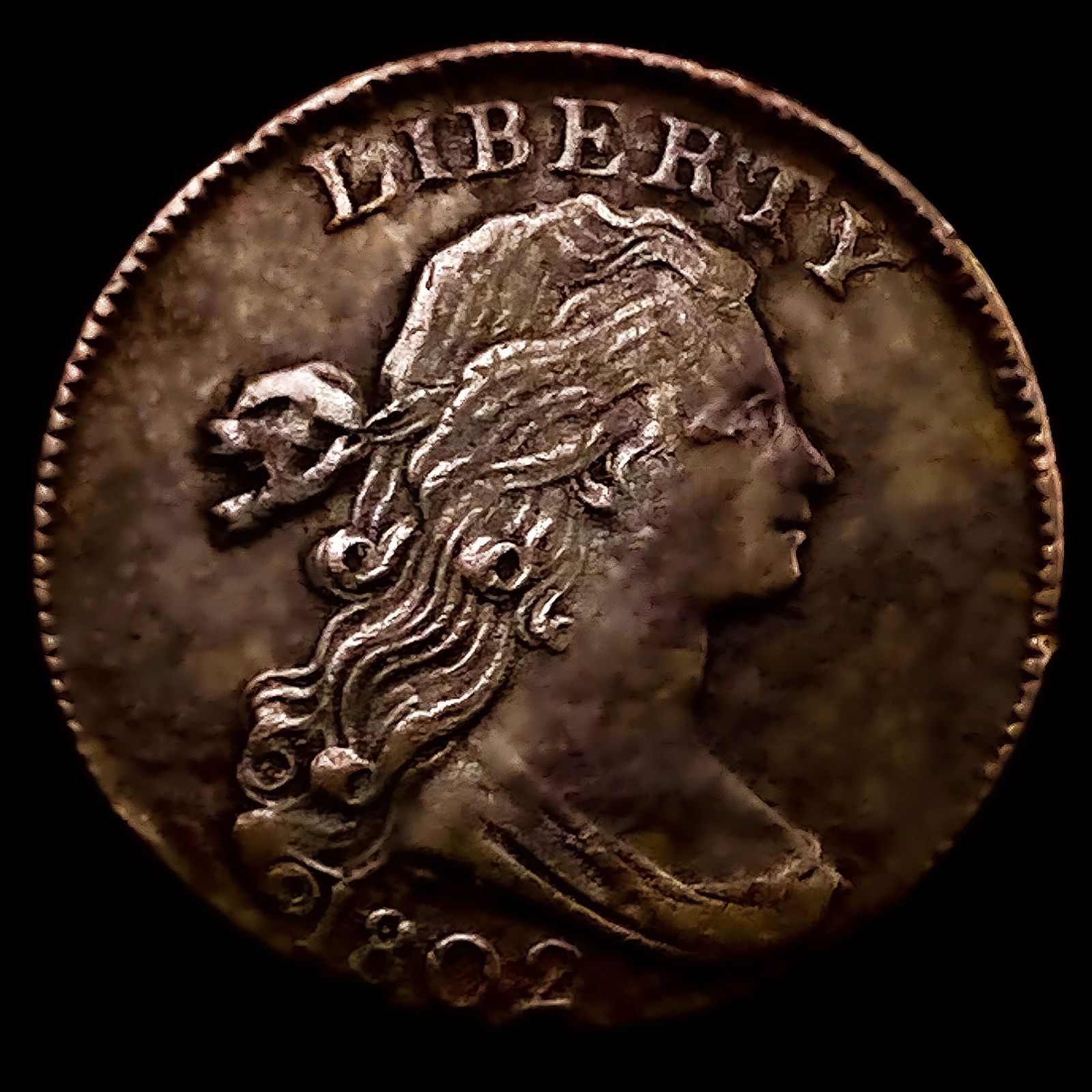 1802 Draped Bust Large Cent (1 of 2)