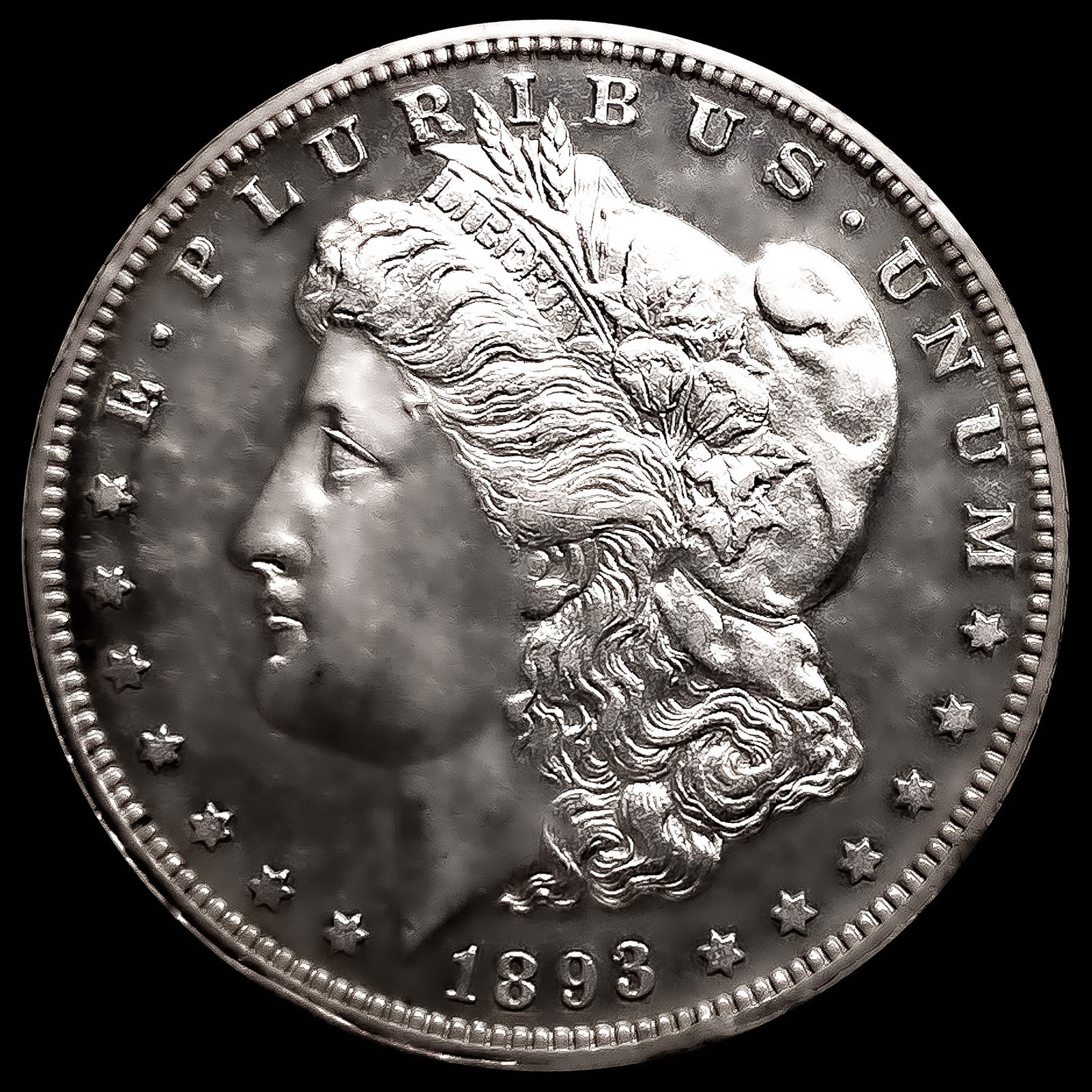 1893 Morgan Silver Dollar CHOICE PROOF (1 of 2)