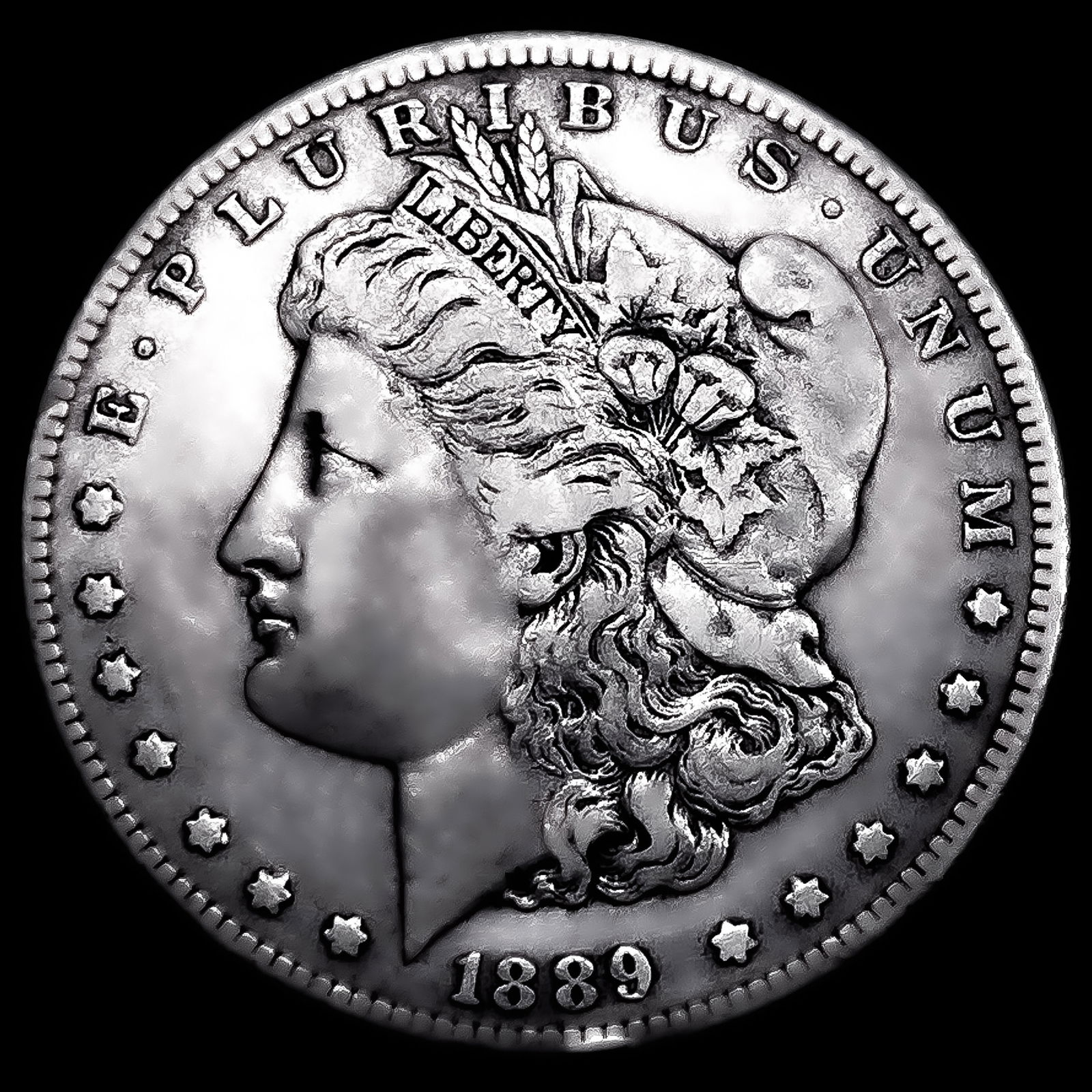 1889-CC Morgan Silver Dollar: 1889-CC Morgan Silver Dollar