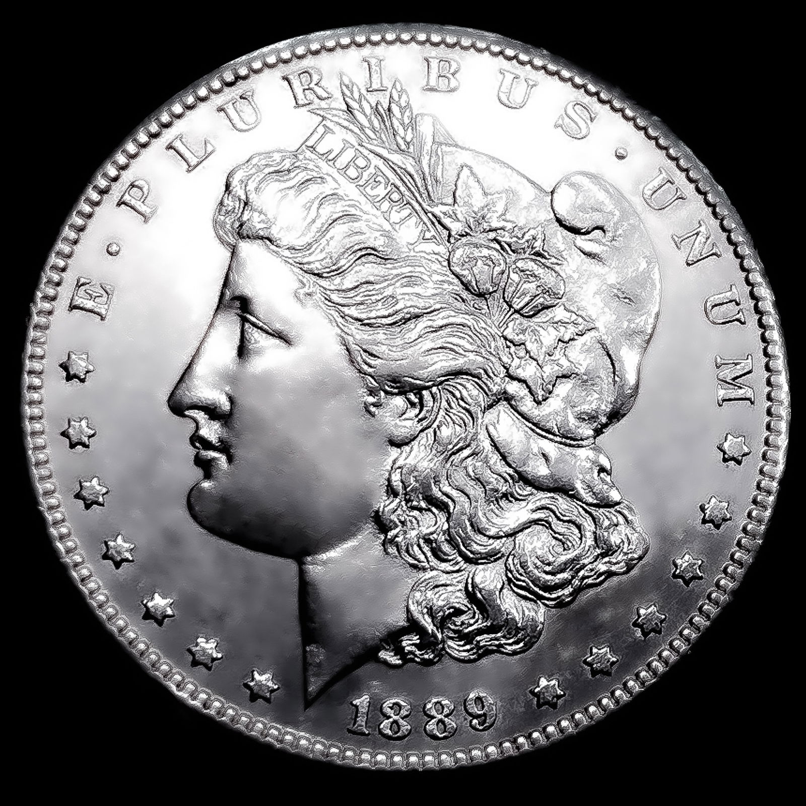 1889-CC Morgan Silver Dollar: 1889-CC Morgan Silver Dollar
