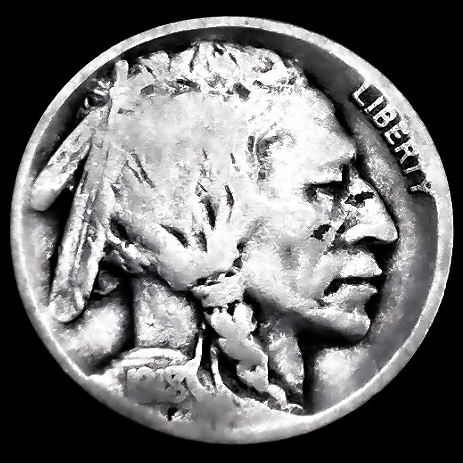 1918/7-D Buffalo Nickel (1 of 2)