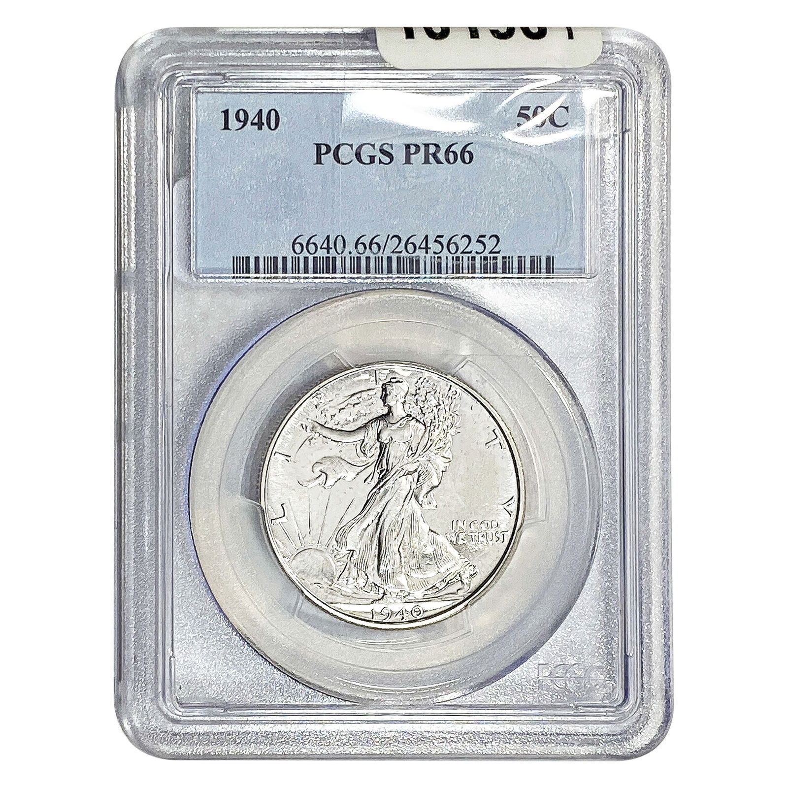1940 Walking Liberty Half Dollar PCGS PR66: 1940 Walking Liberty Half Dollar PCGS PR66