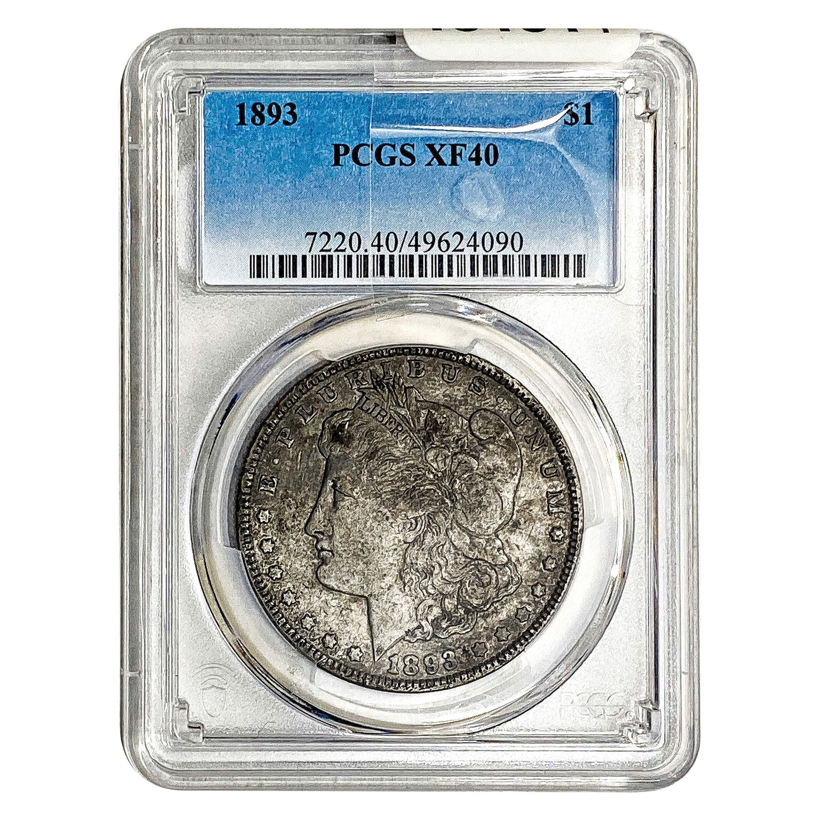 1893 Morgan Silver Dollar PCGS XF40: 1893 Morgan Silver Dollar PCGS XF40