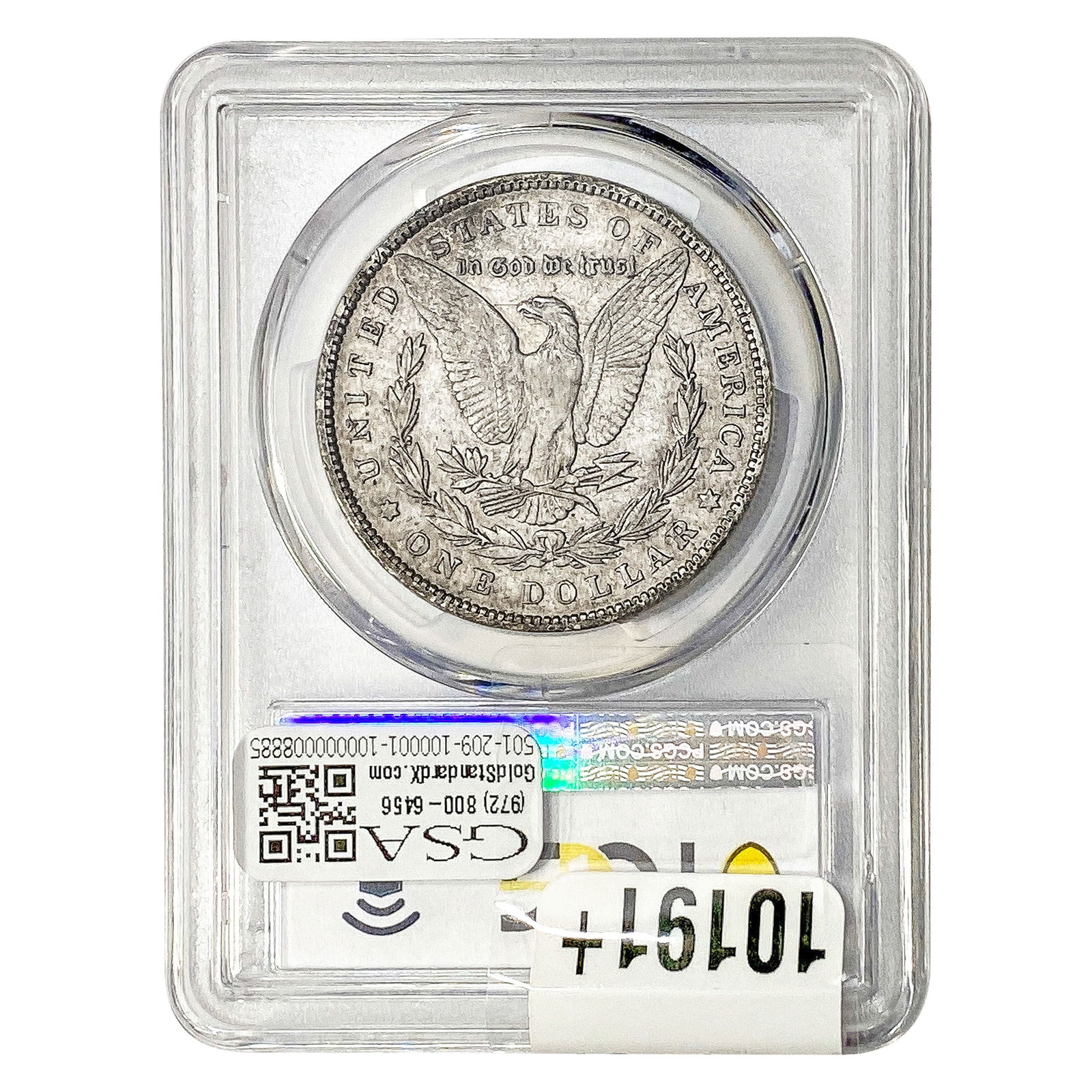 1893 Morgan Silver Dollar PCGS XF40 - 2
