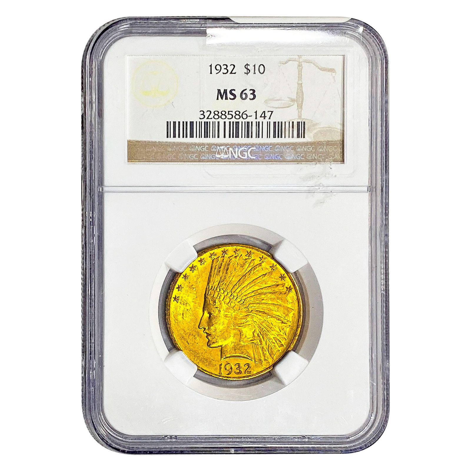 1932 $10 Gold Eagle NGC MS63 (1 of 2)