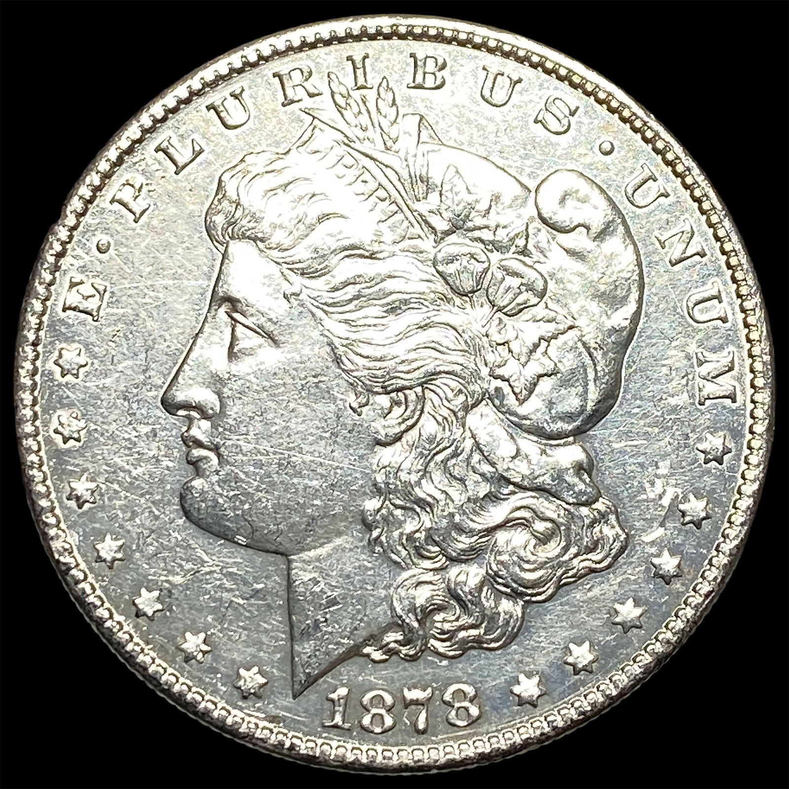 1878 Silver Morgan Dollar UNCIRCULATED: 1878 Silver Morgan Dollar UNCIRCULATED