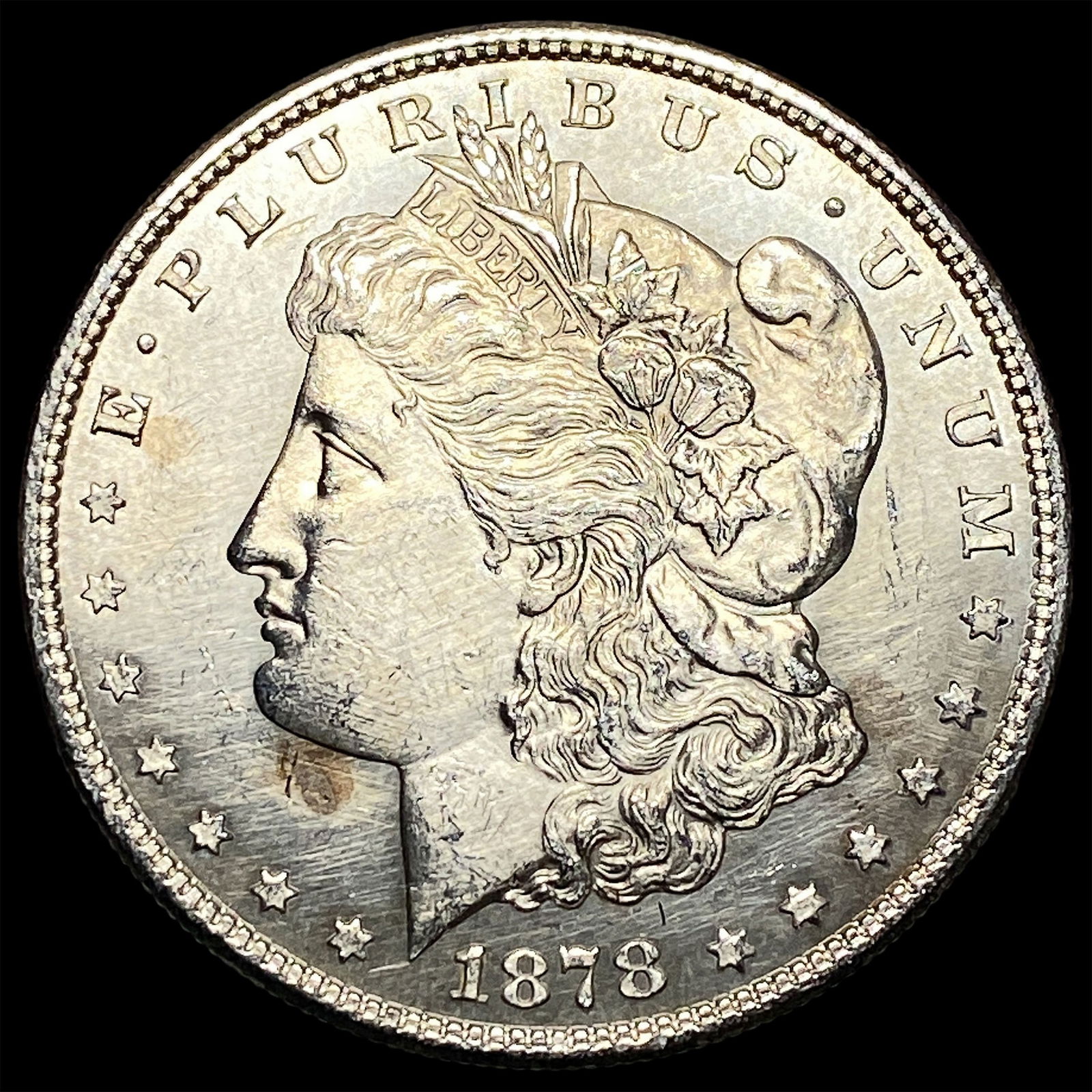 1878-S Silver Morgan Dollar UNCIRCULATED: 1878-S Silver Morgan Dollar UNCIRCULATED