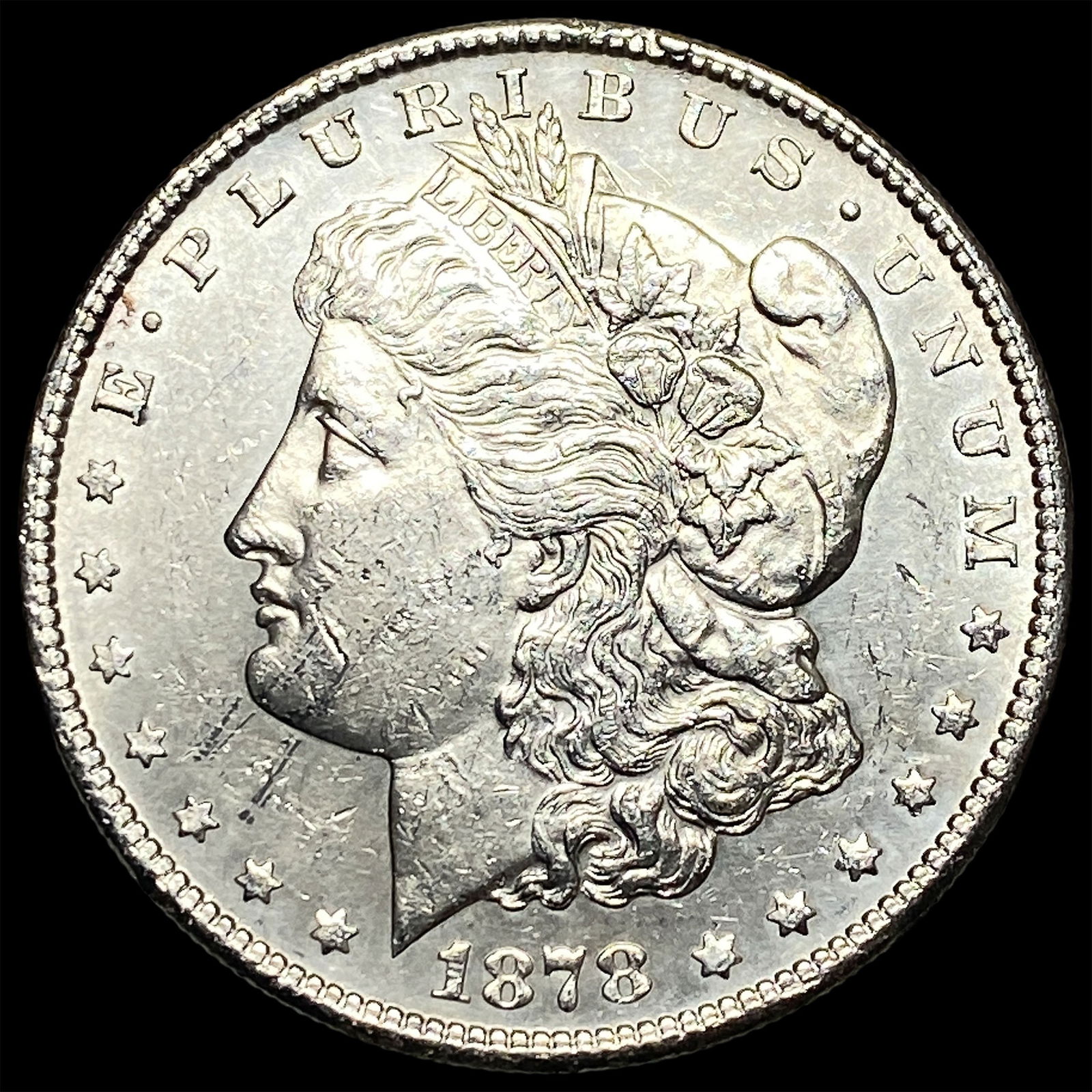 1878-S Silver Morgan Dollar UNCIRCULATED: 1878-S Silver Morgan Dollar UNCIRCULATED