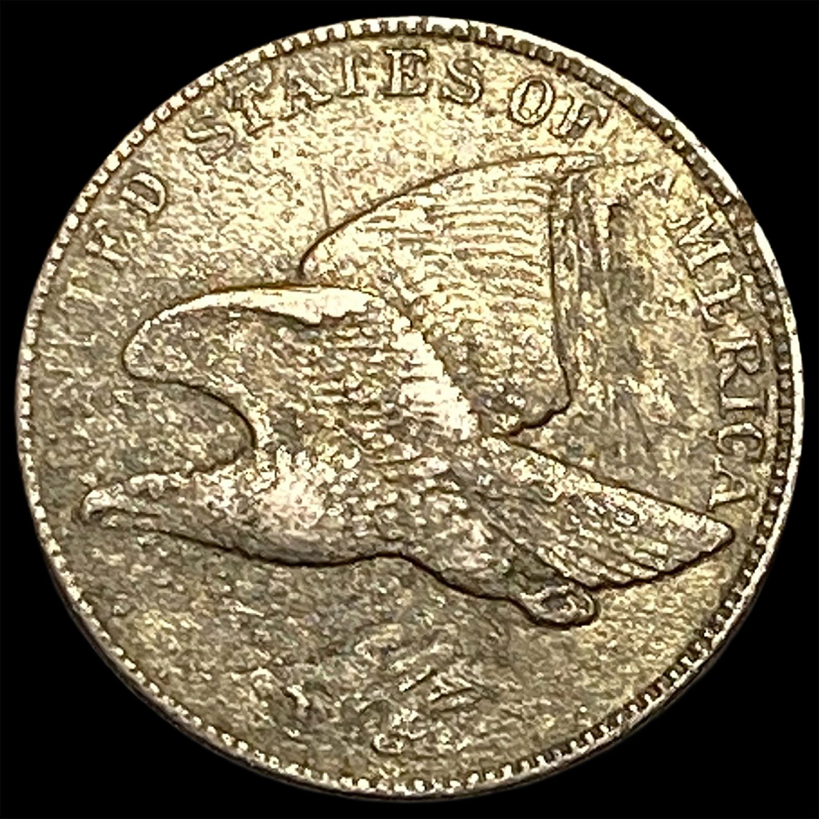 1857 Flying Eagle Cent HIGH GRADE (1 of 2)