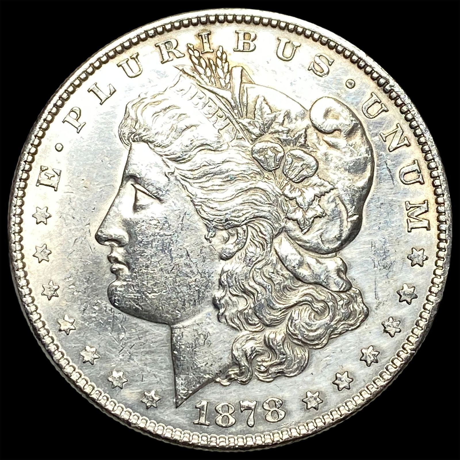 1878 Silver Morgan Dollar UNCIRCULATED: 1878 Silver Morgan Dollar UNCIRCULATED