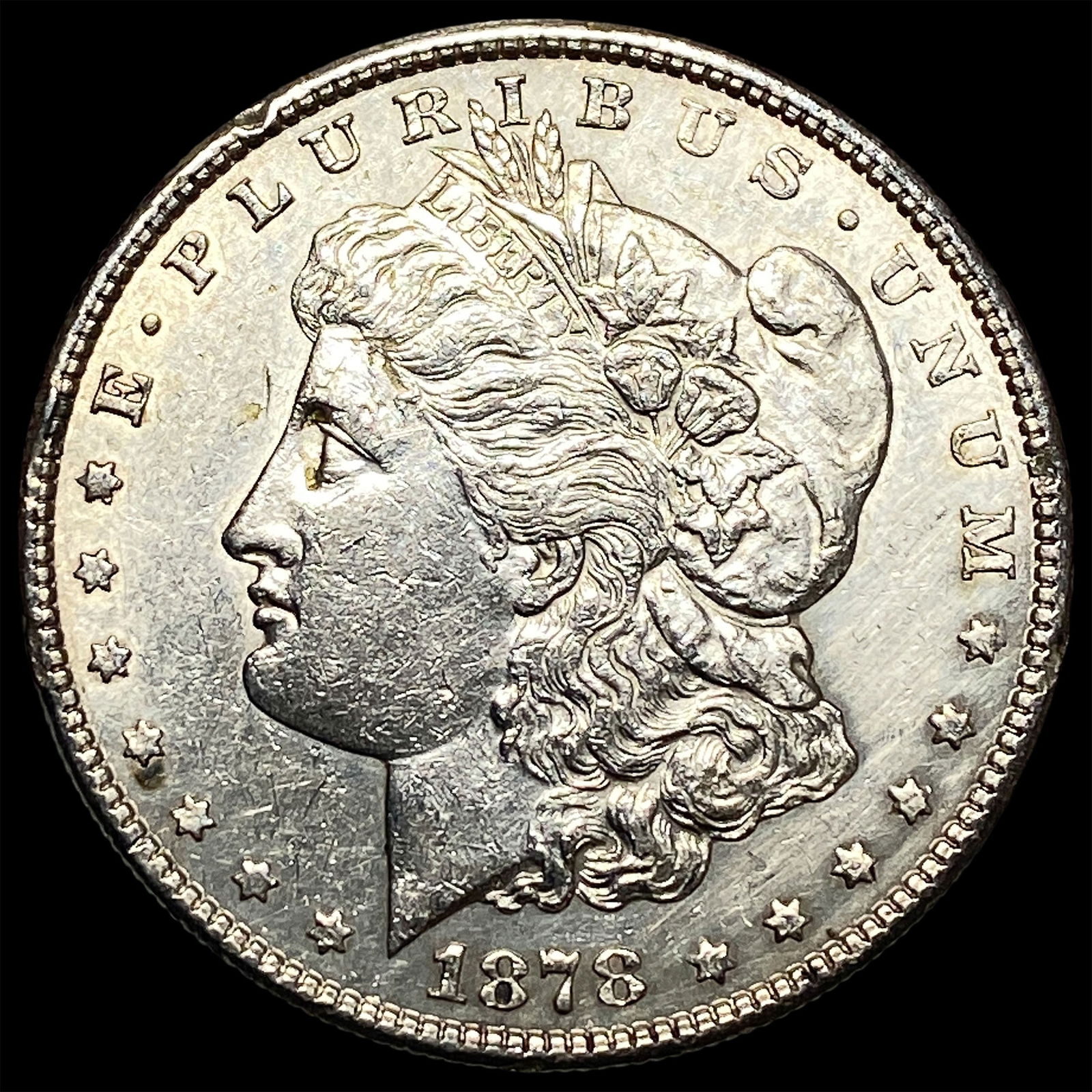 1878-S Silver Morgan Dollar UNCIRCULATED: 1878-S Silver Morgan Dollar UNCIRCULATED