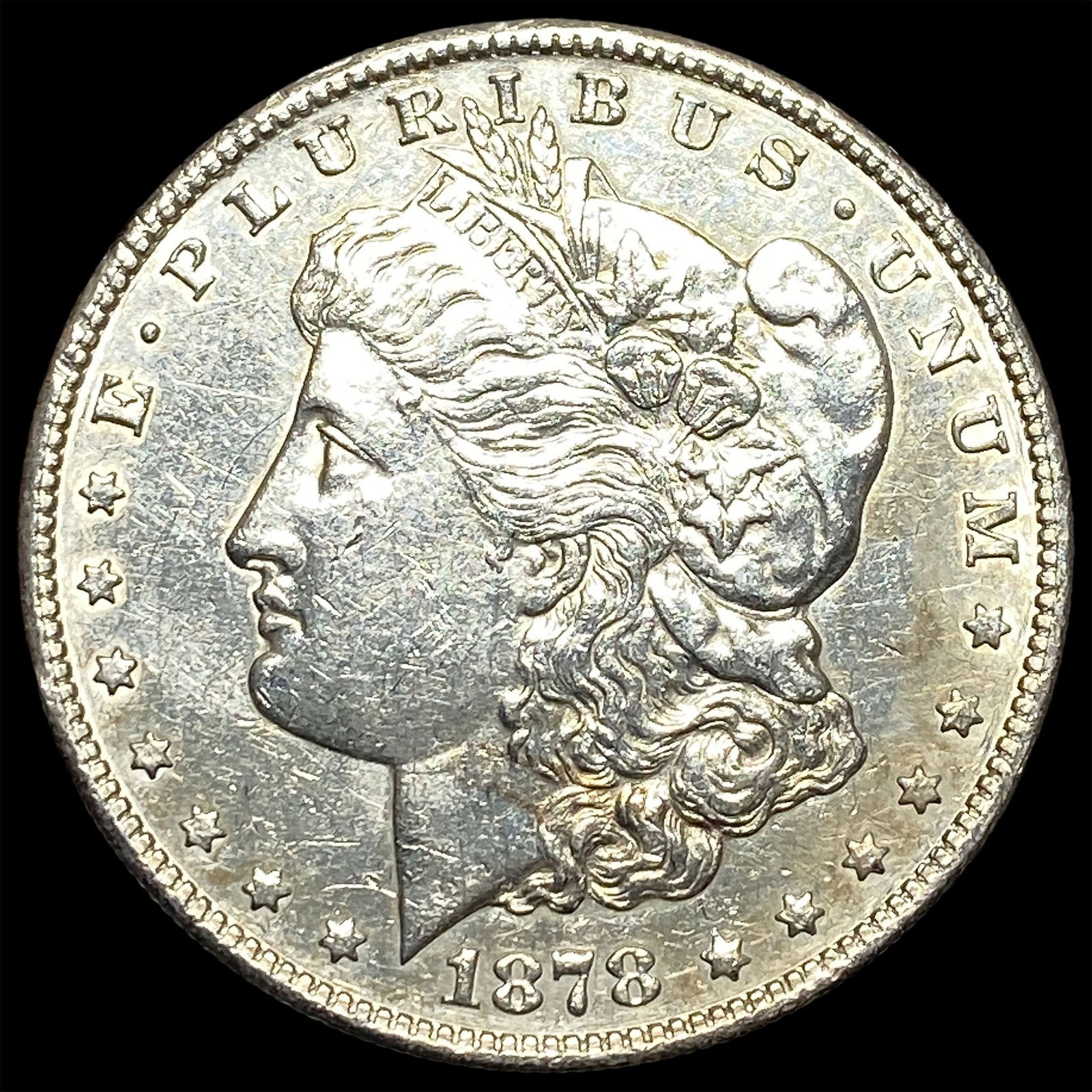 1878-S Silver Morgan Dollar UNCIRCULATED: 1878-S Silver Morgan Dollar UNCIRCULATED