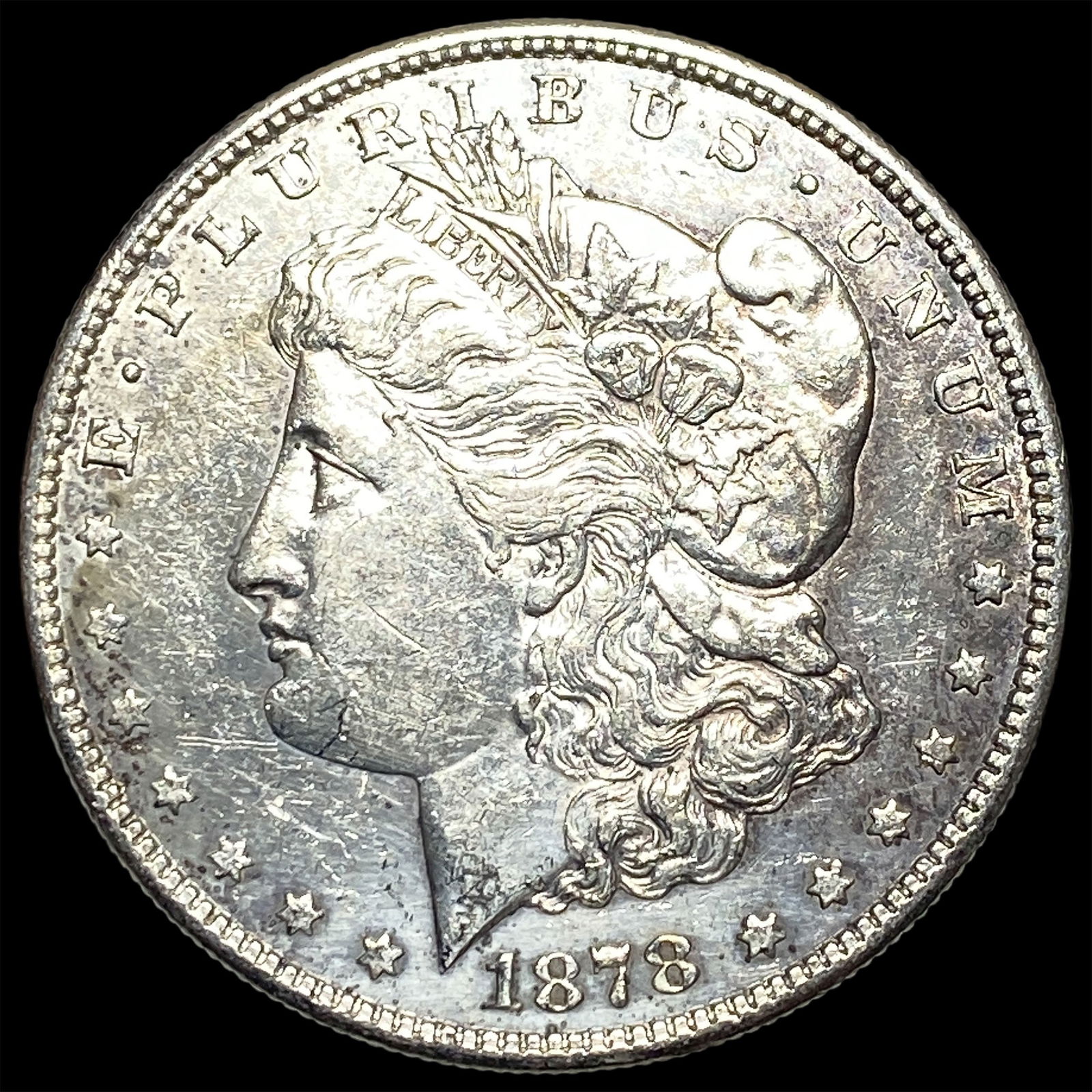 1878-S Silver Morgan Dollar UNCIRCULATED: 1878-S Silver Morgan Dollar UNCIRCULATED