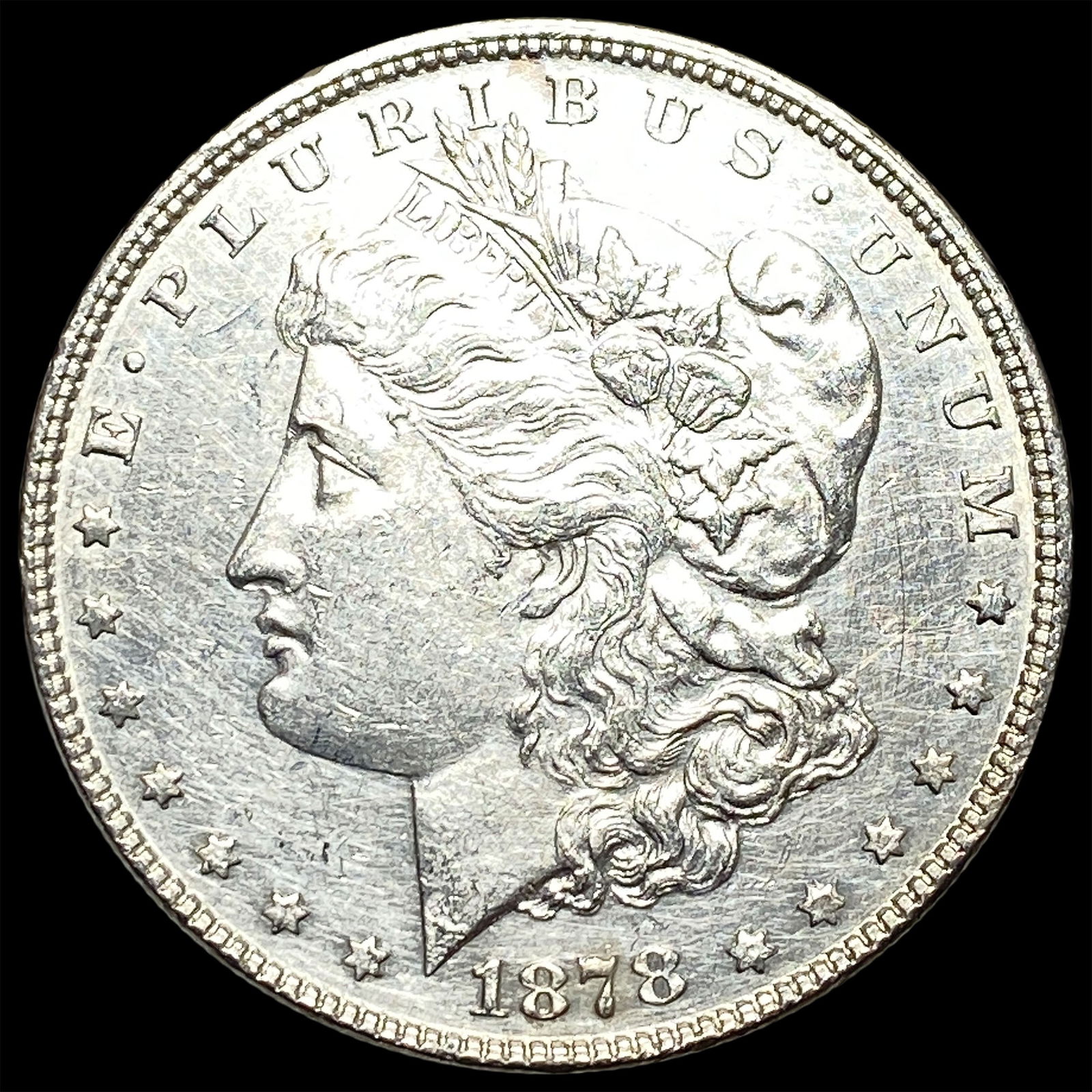 1878-S Silver Morgan Dollar UNCIRCULATED: 1878-S Silver Morgan Dollar UNCIRCULATED