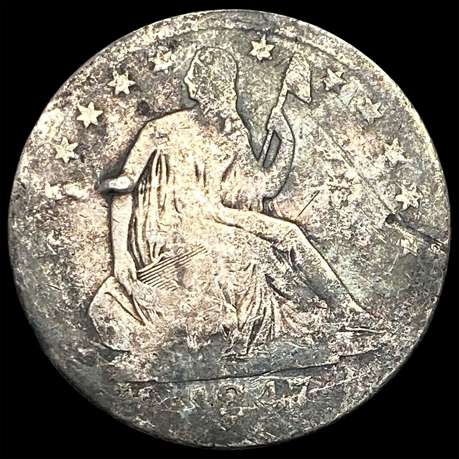 1847-O Silver Half Dollar (Seated Liberty) HIGH GRADE: 1847-O Silver Half Dollar (Seated Liberty) HIGH GRADE