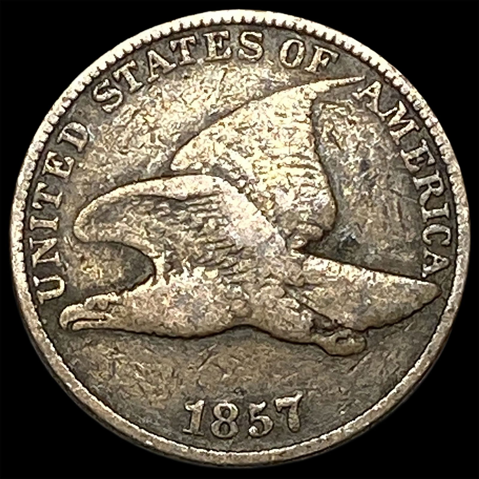 1857 Flying Eagle Cent HIGH GRADE (1 of 2)