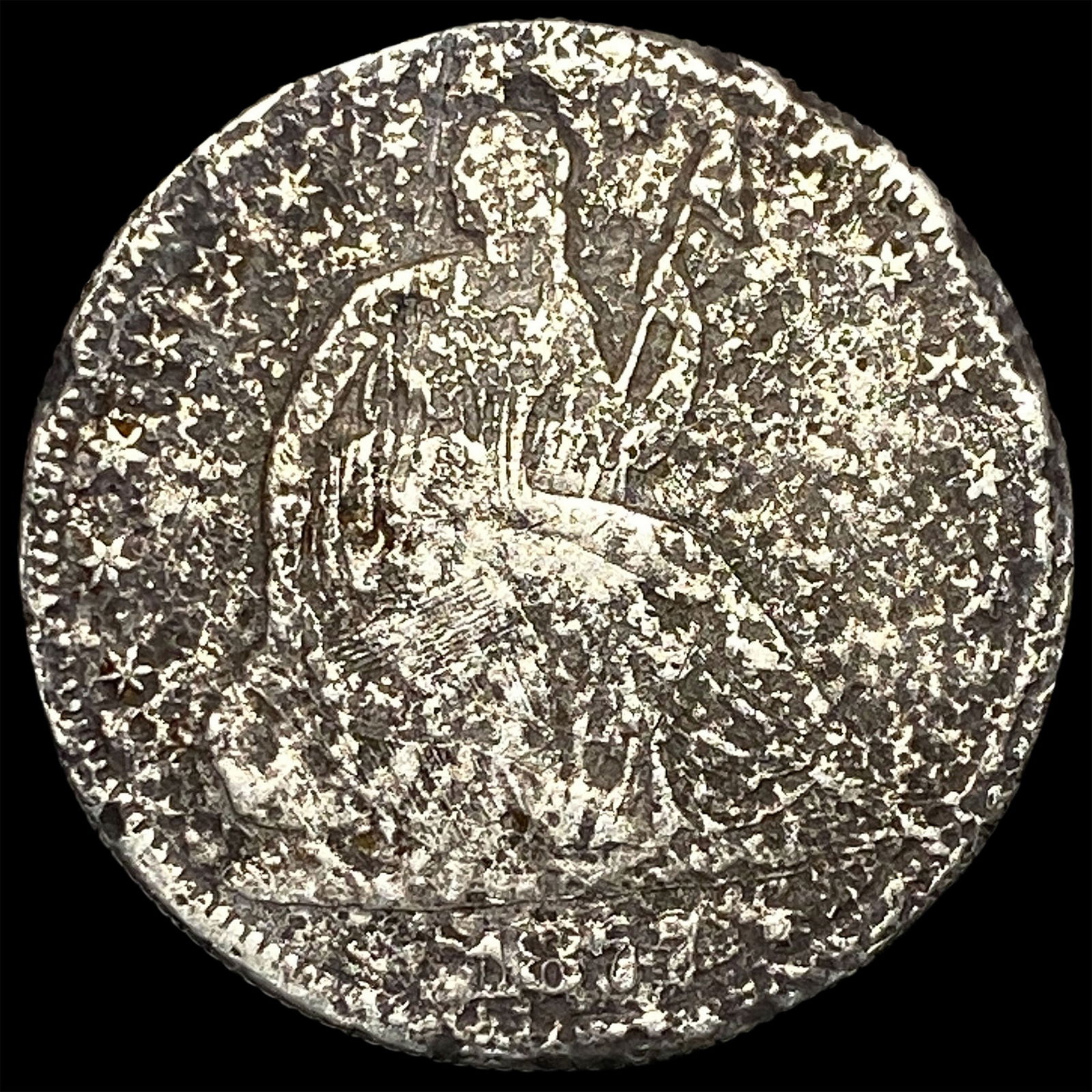 1847-O Silver Seated Liberty Half Dollar HIGH GRADE: 1847-O Silver Seated Liberty Half Dollar HIGH GRADE