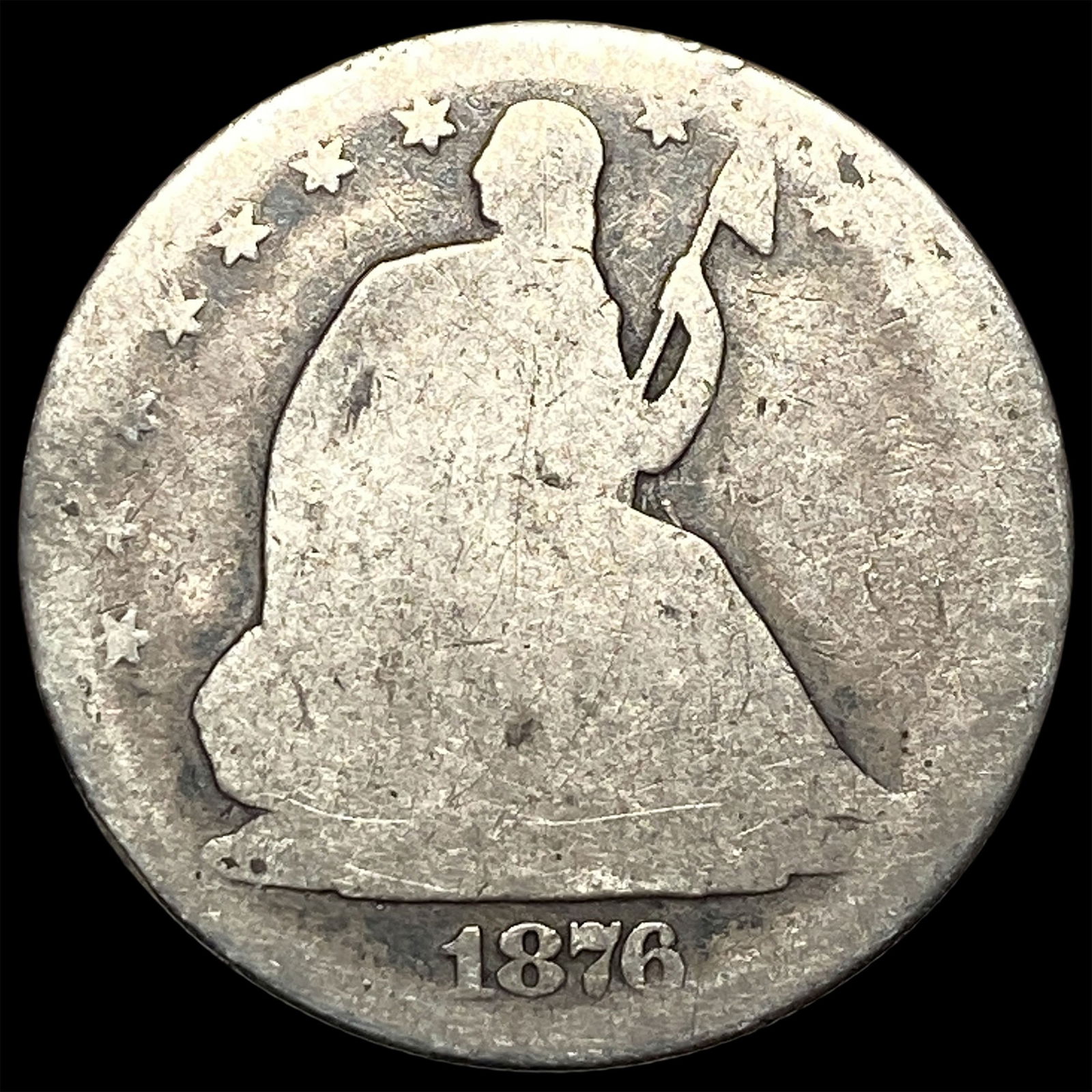 1876 Seated Liberty Half Dollar HIGH GRADE (1 of 2)