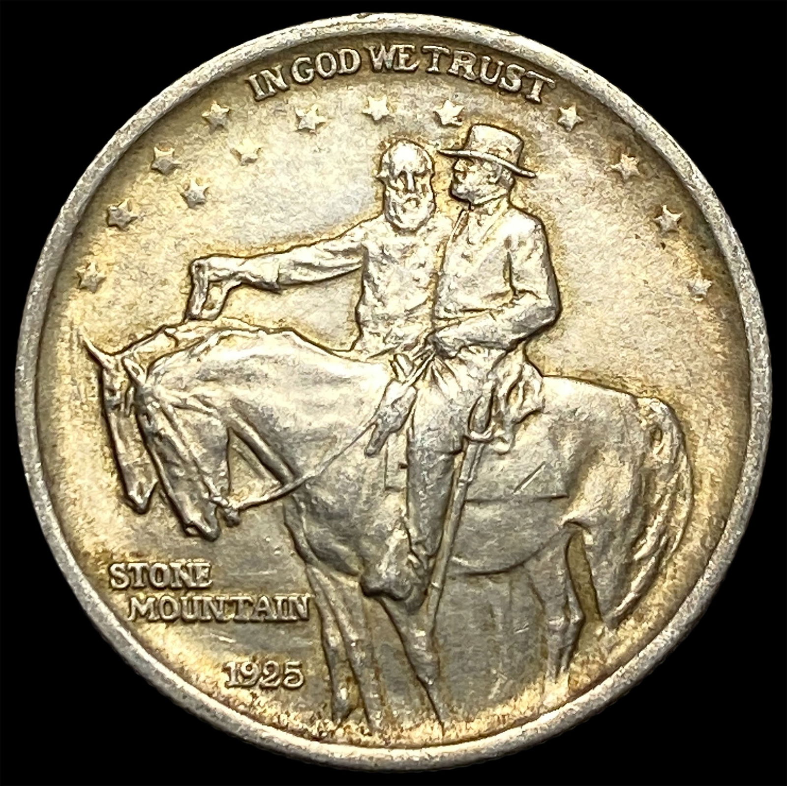 1925 Silver Half Dollar Stone Mountain HIGH GRADE: 1925 Silver Half Dollar Stone Mountain HIGH GRADE