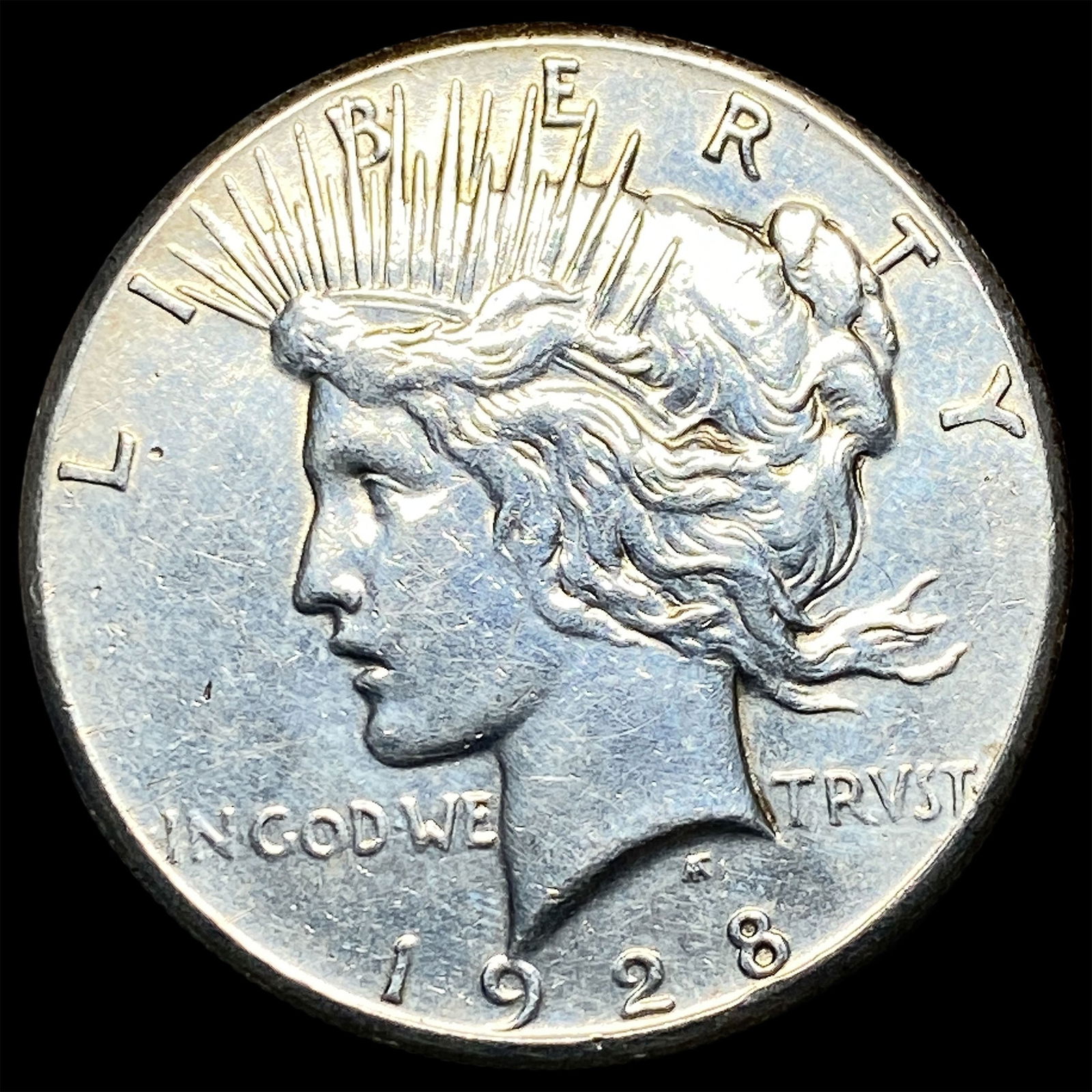 1928 Silver Peace Dollar CLOSELY UNCIRCULATED: 1928 Silver Peace Dollar CLOSELY UNCIRCULATED
