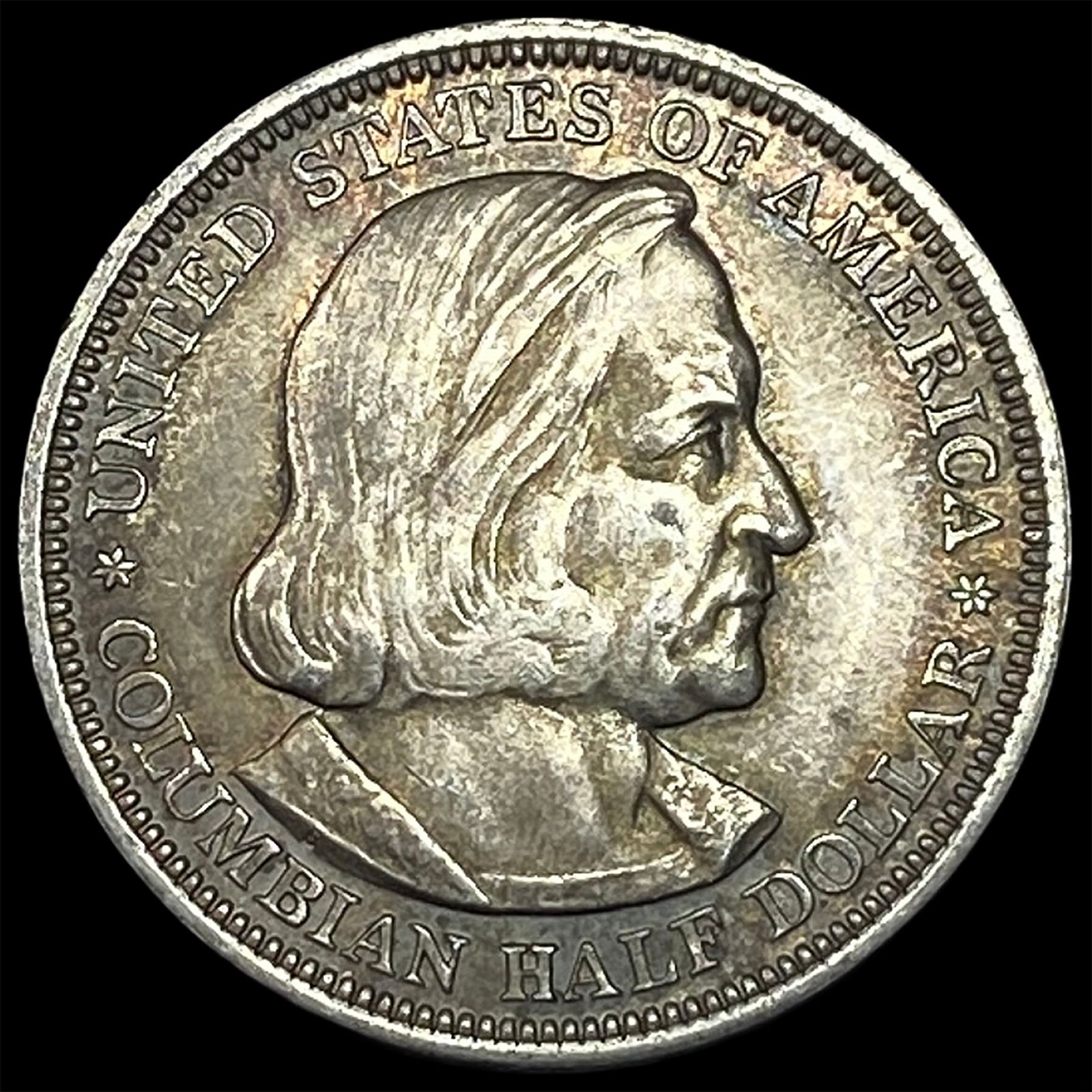1892 Silver Columbian Half Dollar CHOICE AU (1 of 2)