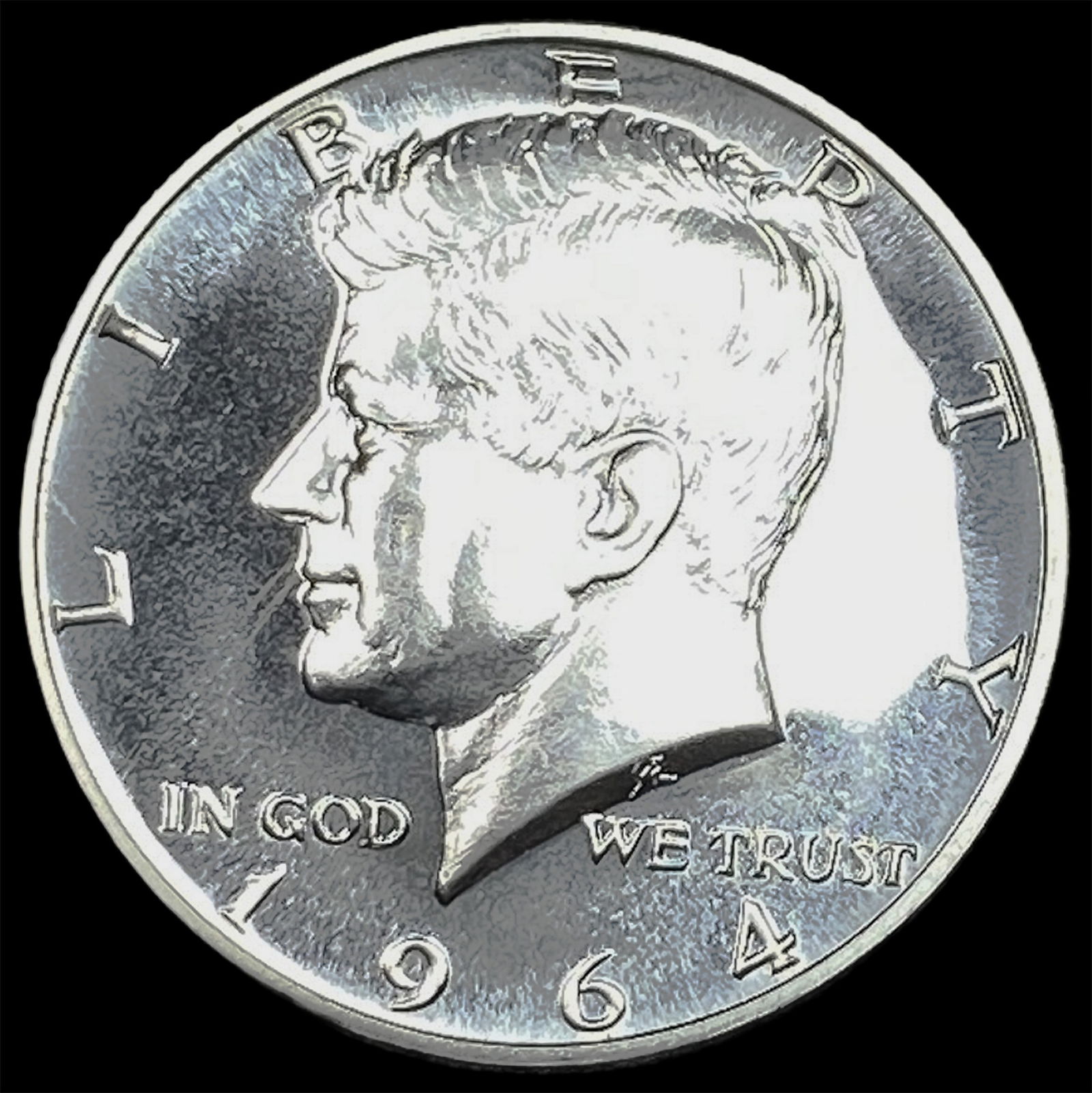 1964 Silver Half Dollar CHOICE PROOF (1 of 2)
