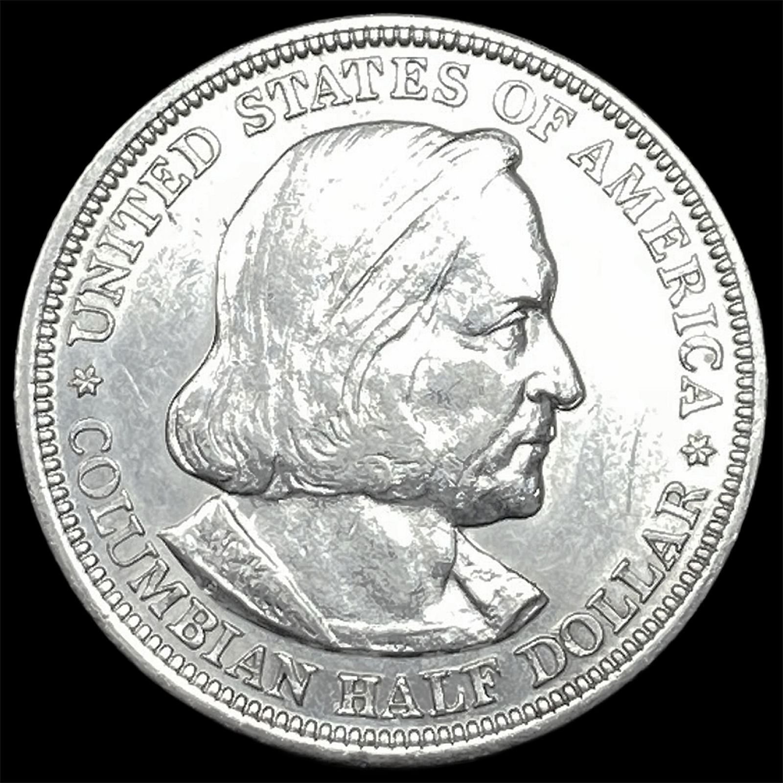1893 Columbian Exposition Silver Half Dollar CHOICE AU (1 of 2)