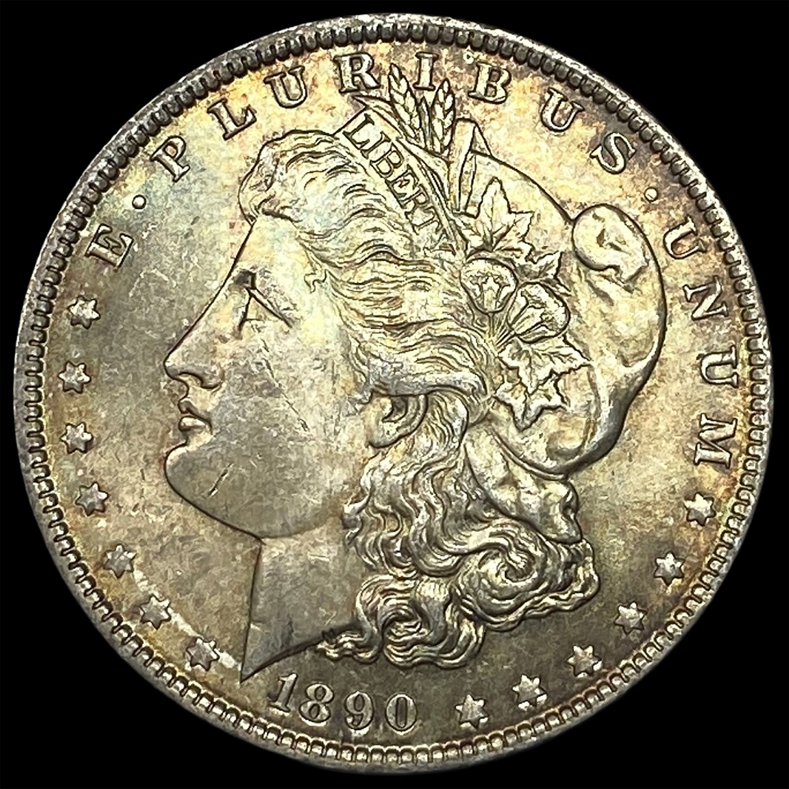 1890-P Silver Morgan Dollar UNCIRCULATED: 1890-P Silver Morgan Dollar UNCIRCULATED