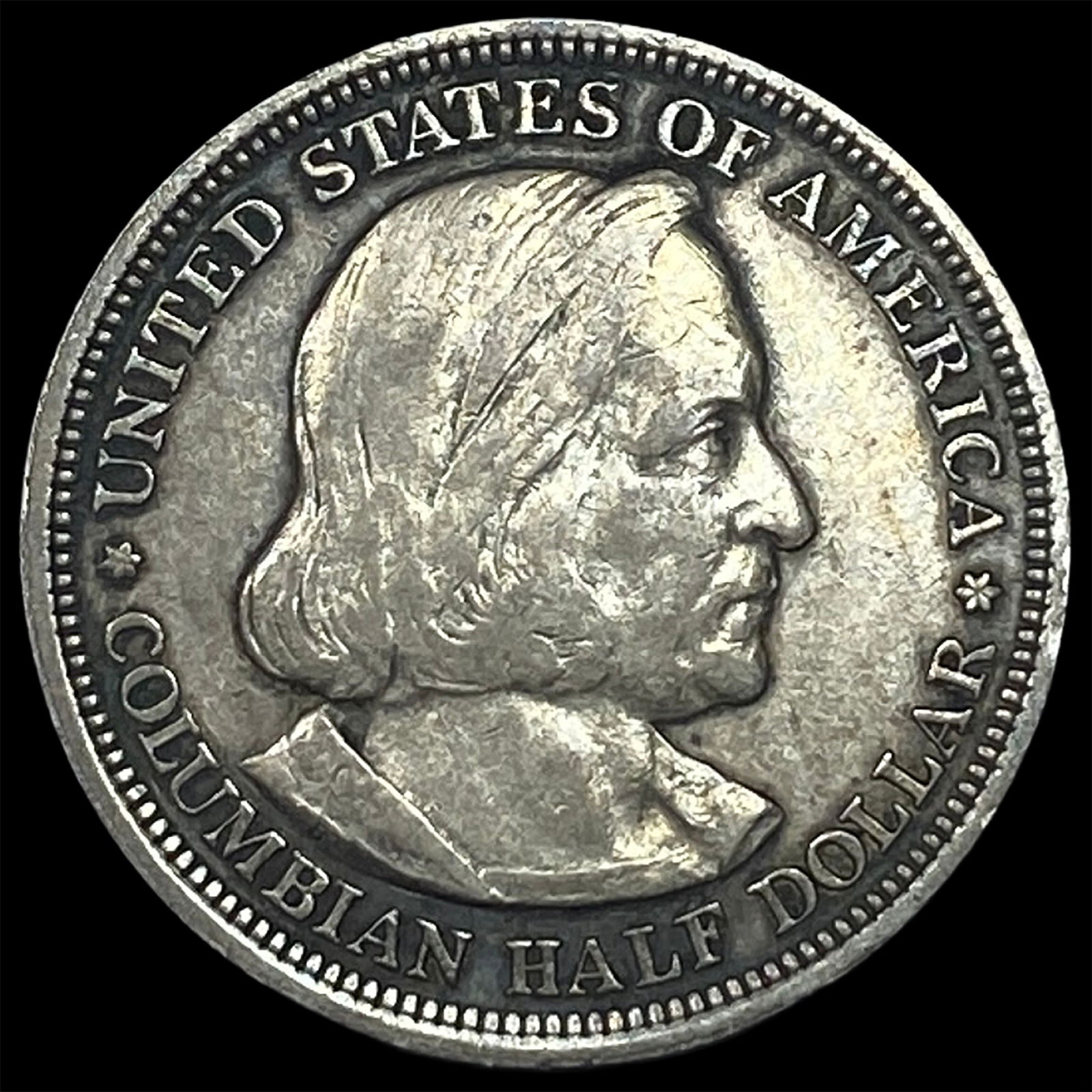 1893 Silver Columbian Half Dollar CLOSELY UNCIRCULATED (1 of 2)