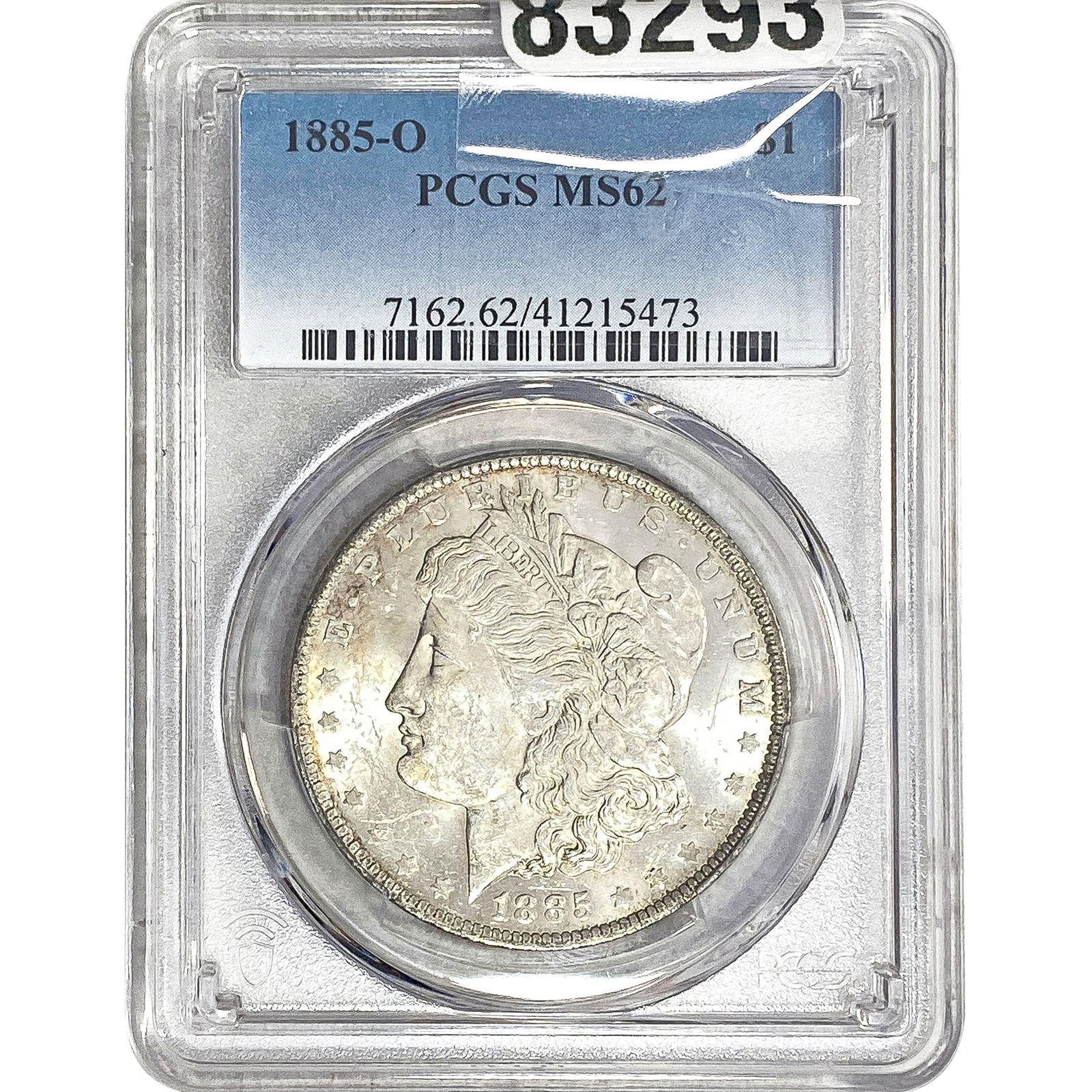 1885-O Morgan Silver Dollar PCGS MS62 (1 of 2)