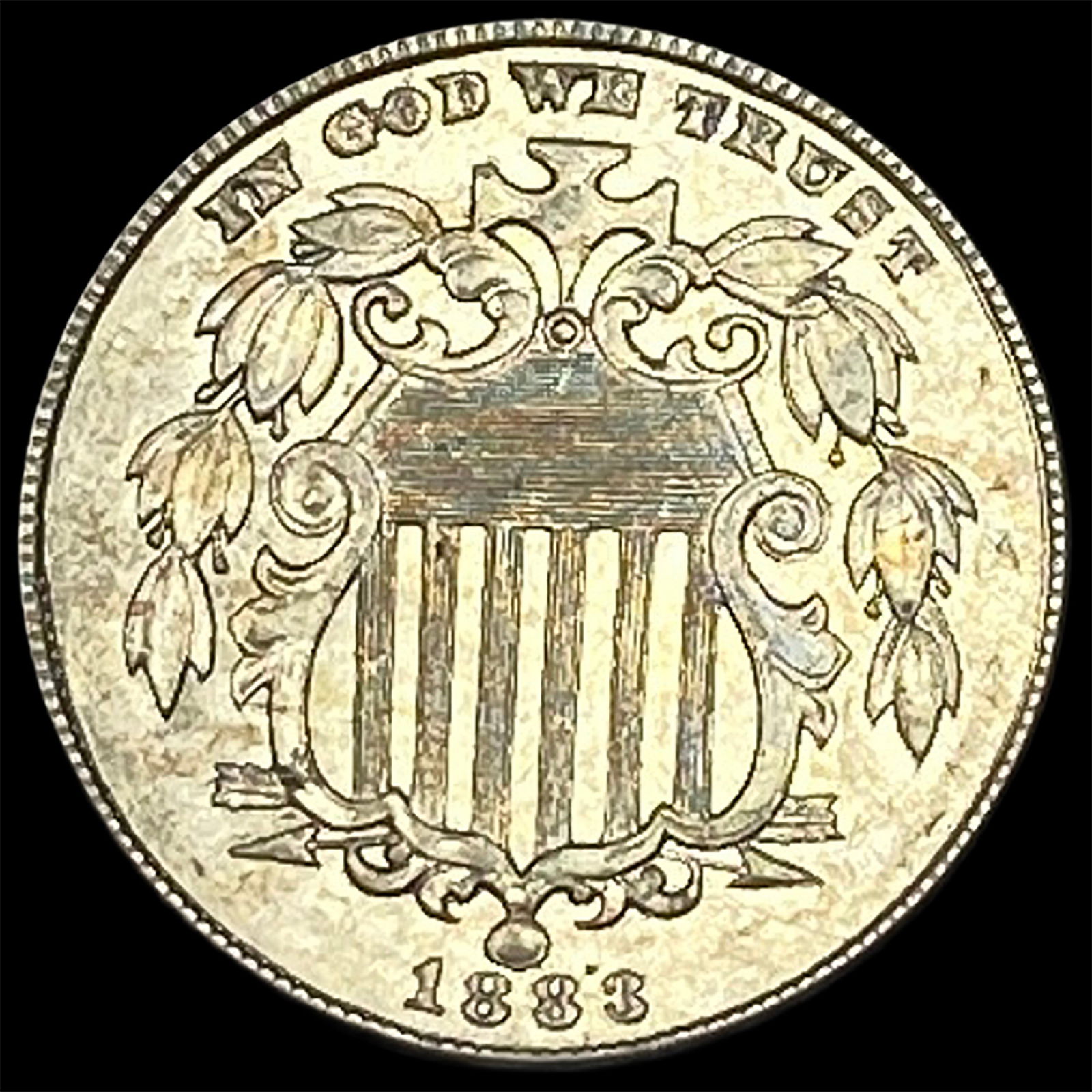 1883 Shield Nickel UNCIRCULATED (1 of 2)