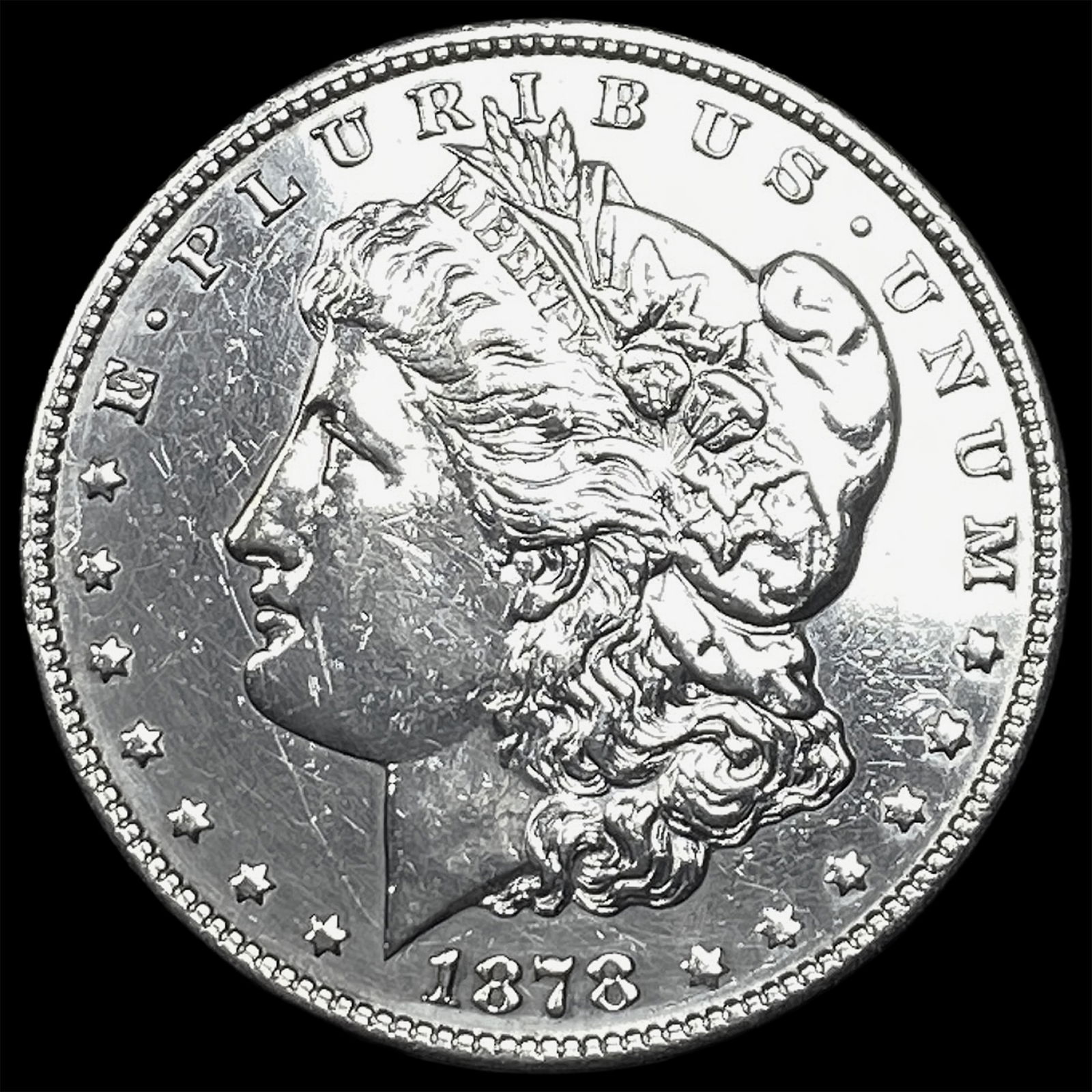 1878 Silver Morgan Dollar CHOICE PROOF (1 of 2)