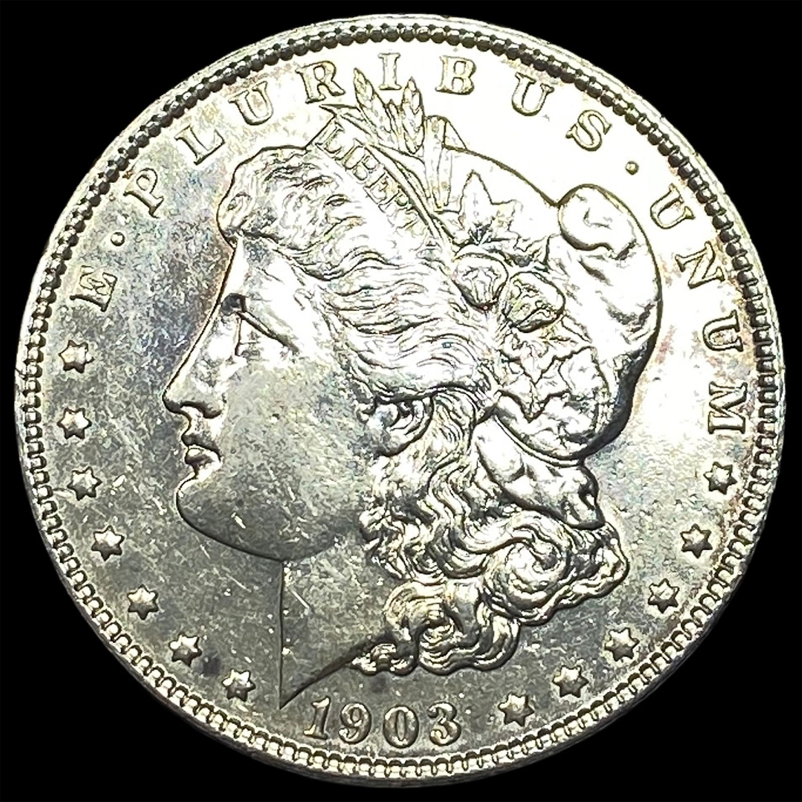 1903 Silver Morgan Dollar CLOSELY UNCIRCULATED: 1903 Silver Morgan Dollar CLOSELY UNCIRCULATED