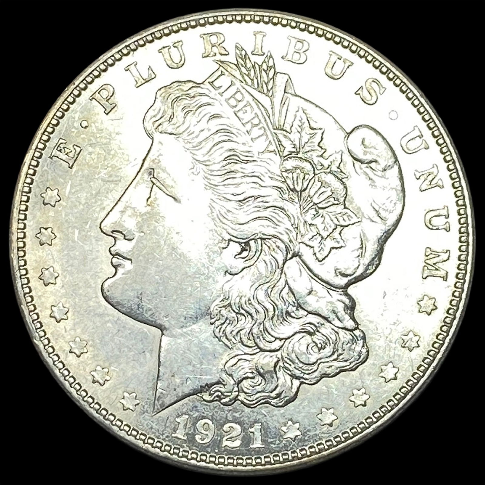 1921 Silver Morgan Dollar UNCIRCULATED: 1921 Silver Morgan Dollar UNCIRCULATED
