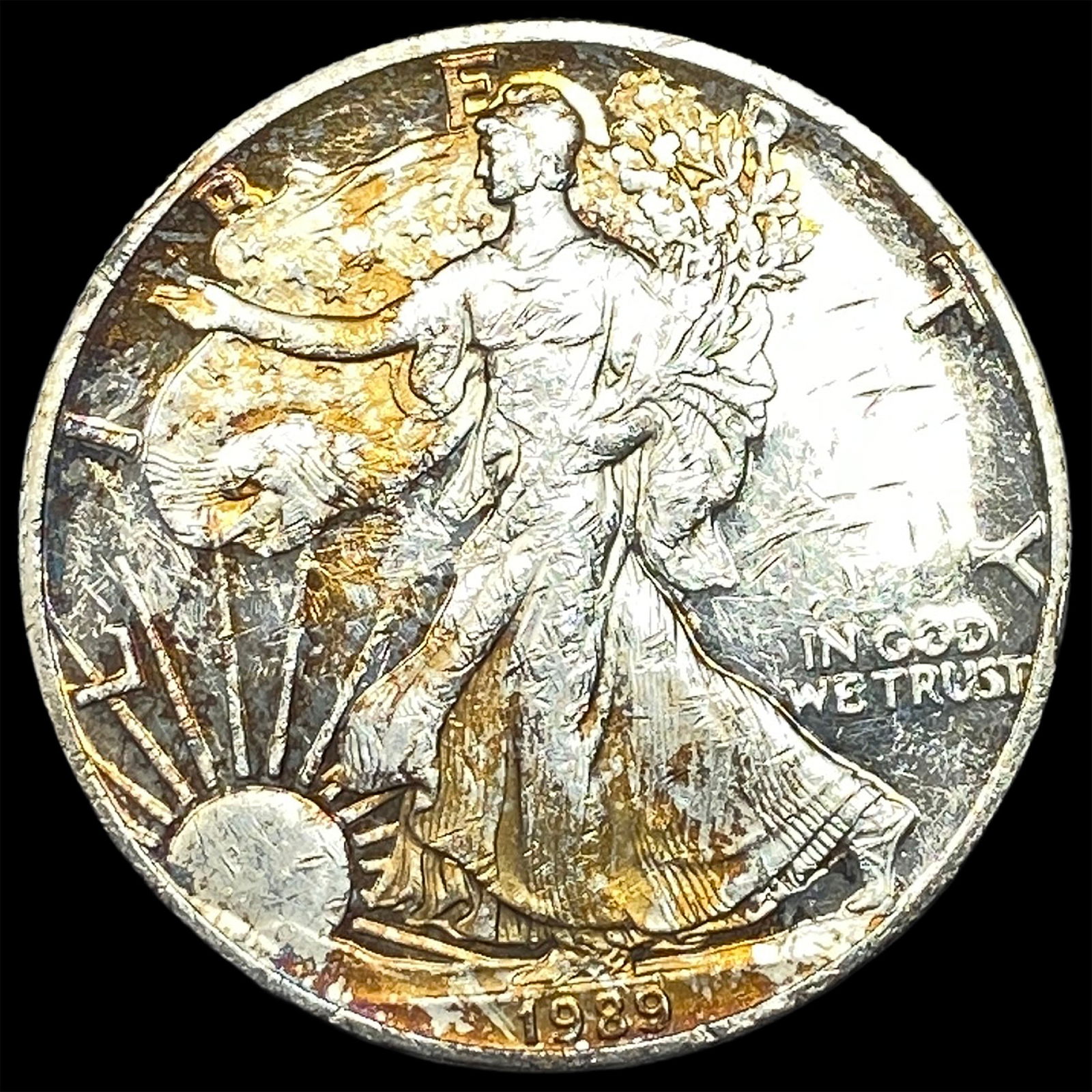 1989-S Silver American Eagle $1 HIGH GRADE (1 of 2)